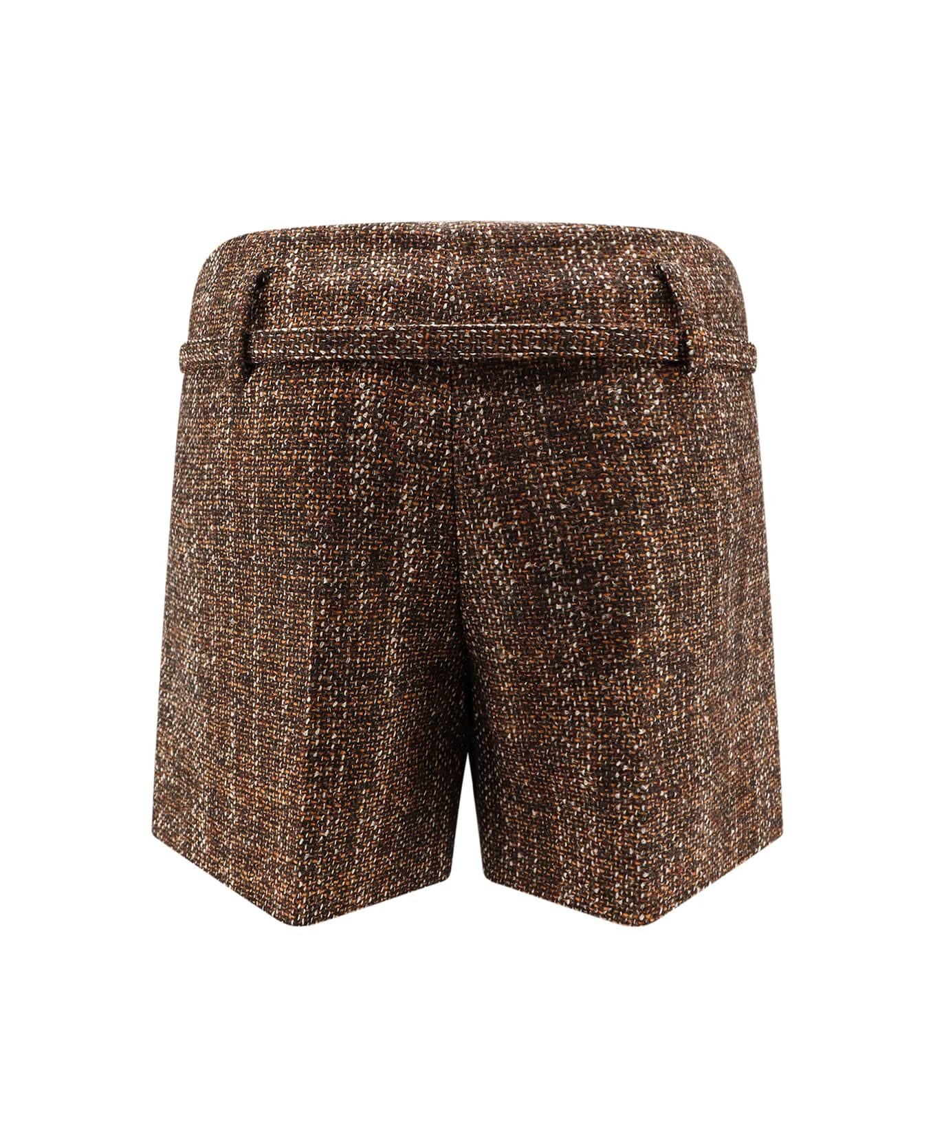 Alpaca And Wool Shorts - 2