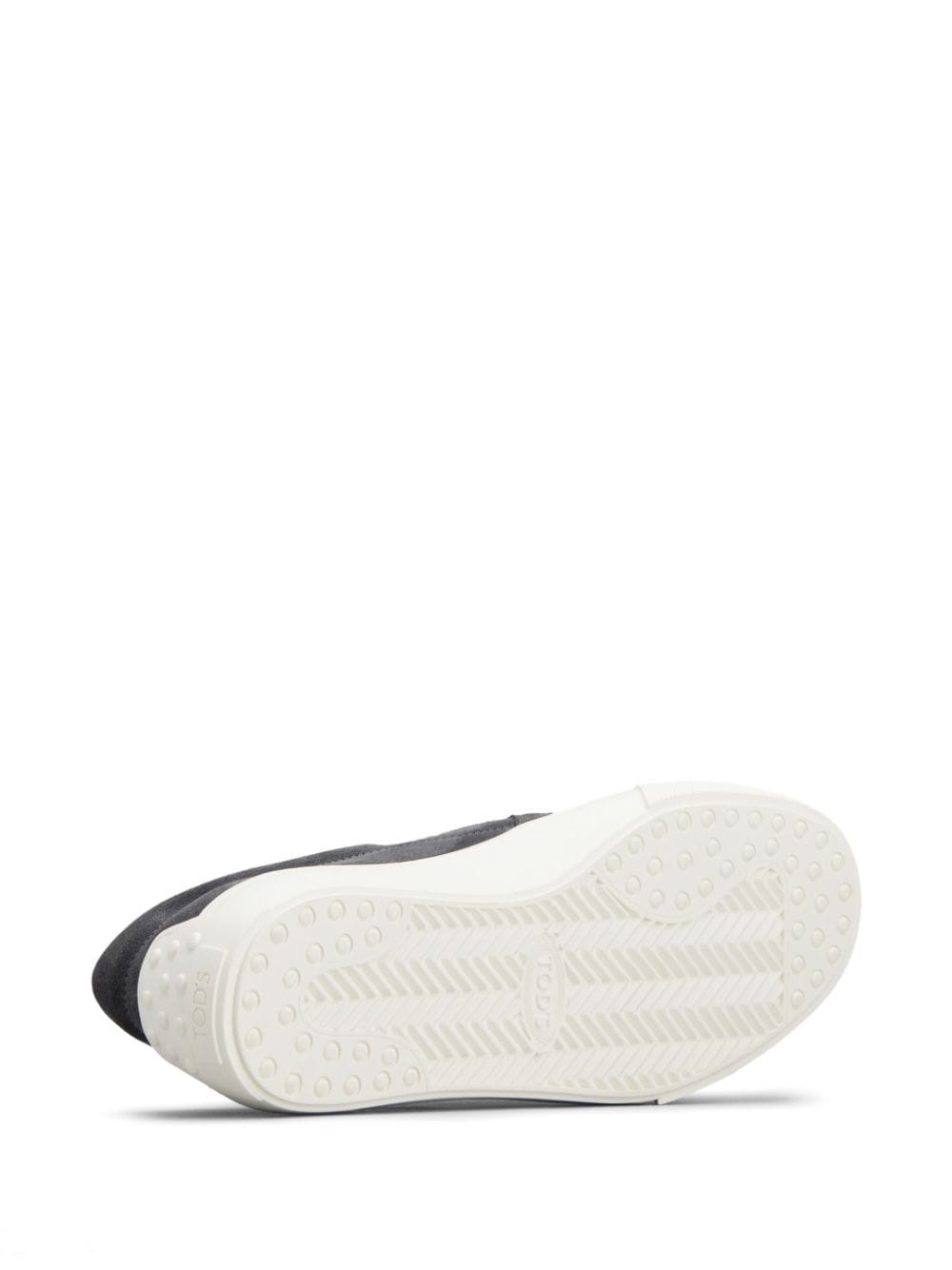 slip-on suede sneakers - 4