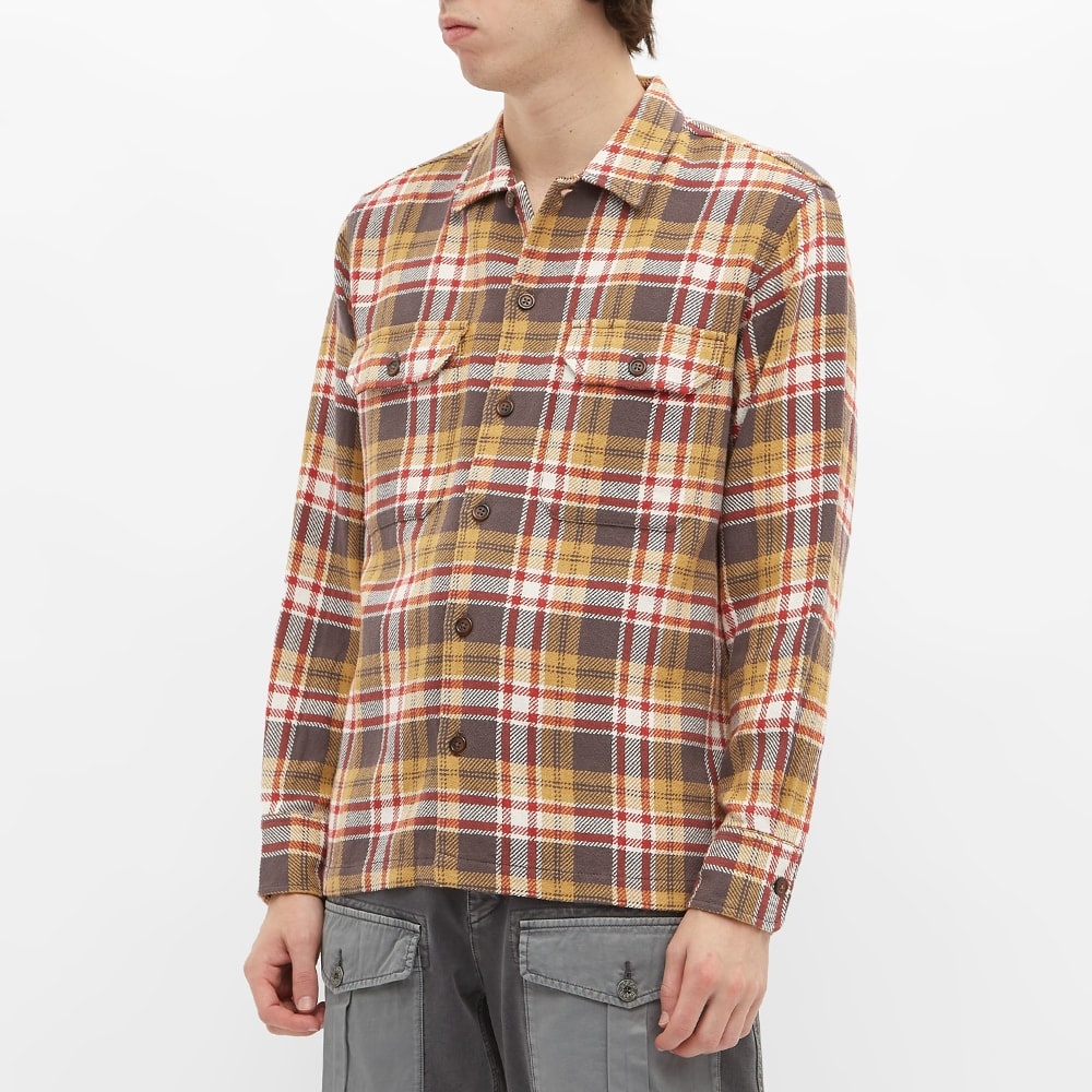 Universal Works Heavy Check Utility Shirt - 5