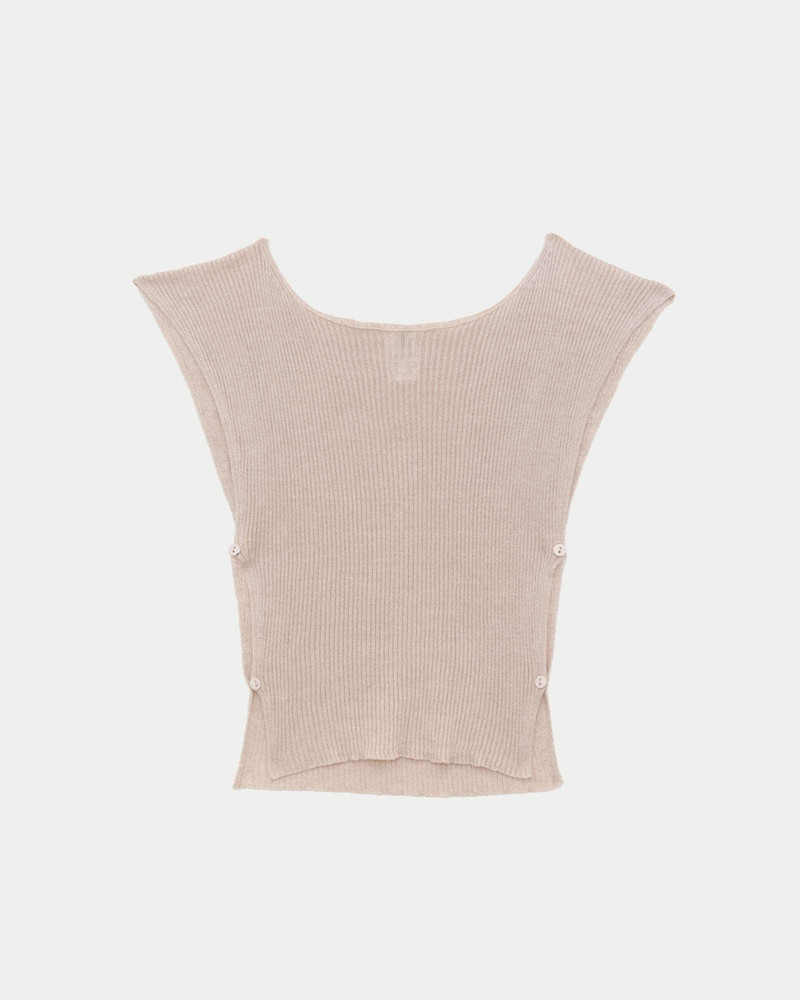 Franca Top - Linen Cotton Rib 7