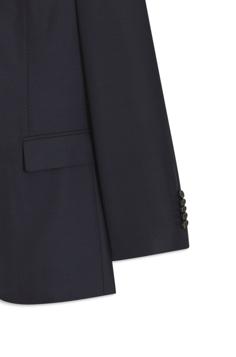 TWO-PIECE REGULAR-FIT SUIT IN VIRGIN WOOL AND SILK 9