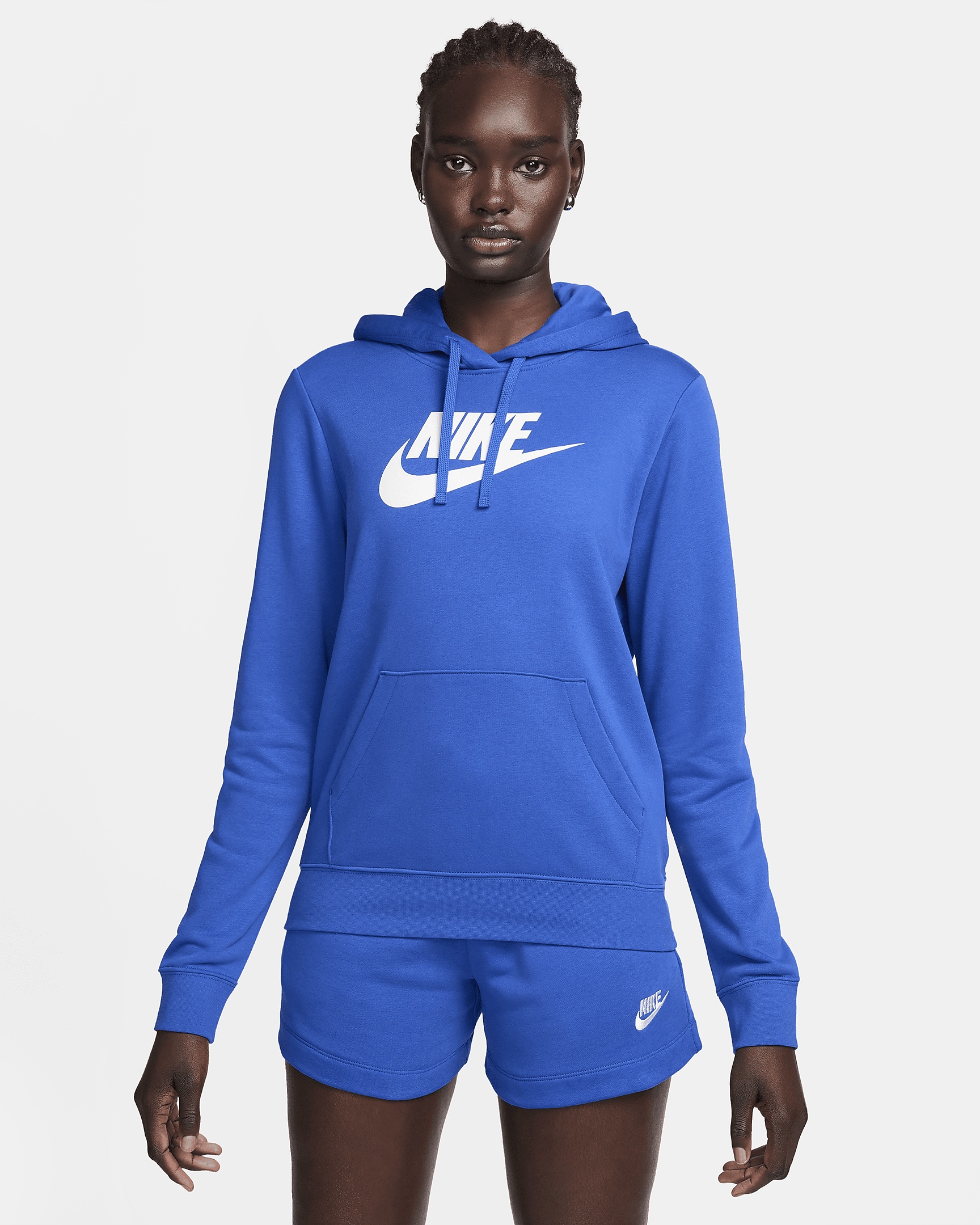 Women's Nike Sportswear Club Fleece Logo Pullover Hoodie - 1