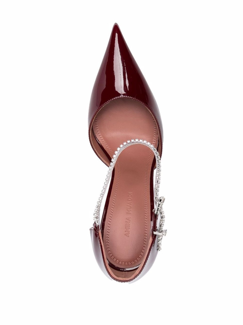 Ursina 95mm crystal-embellished pumps 4