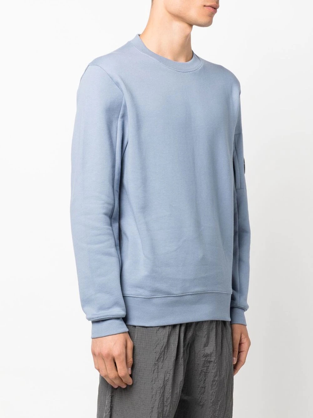 Diagonal Raised Fleece sweatshirt - 1