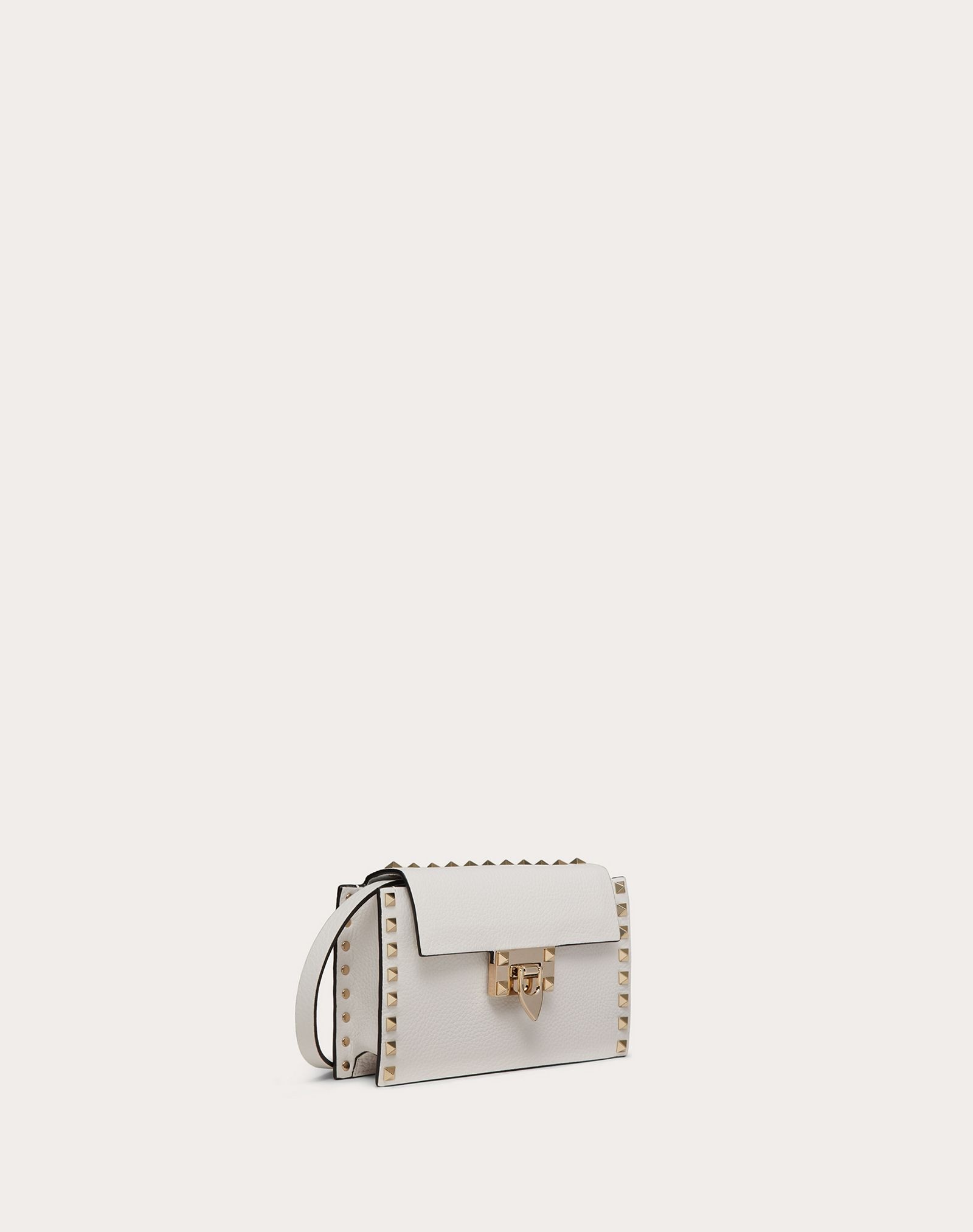 Rockstud Grainy Calfskin Crossbody Bag - 2