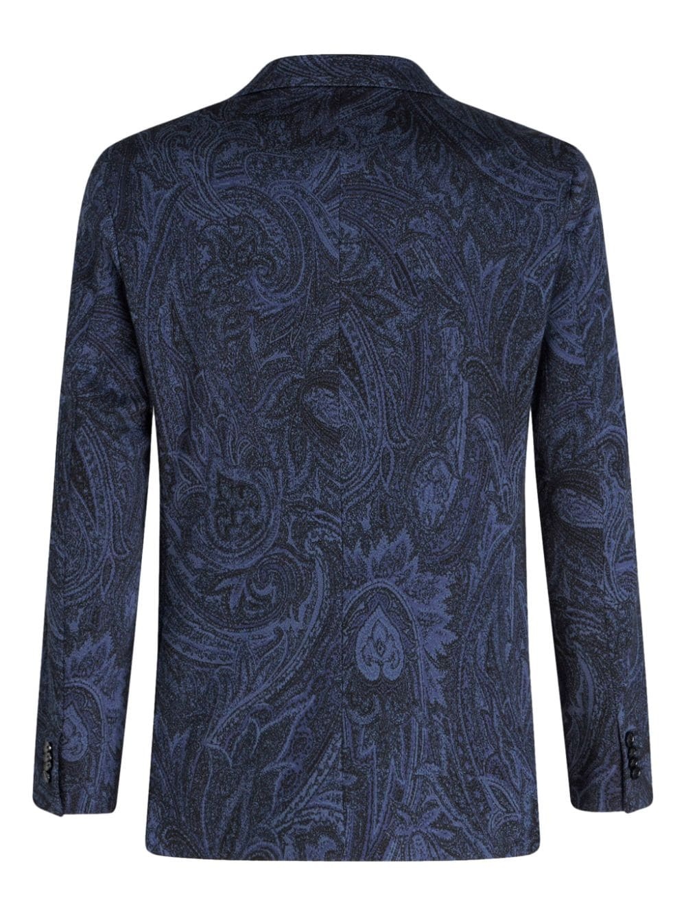 paisley-print single-breasted blazer - 7
