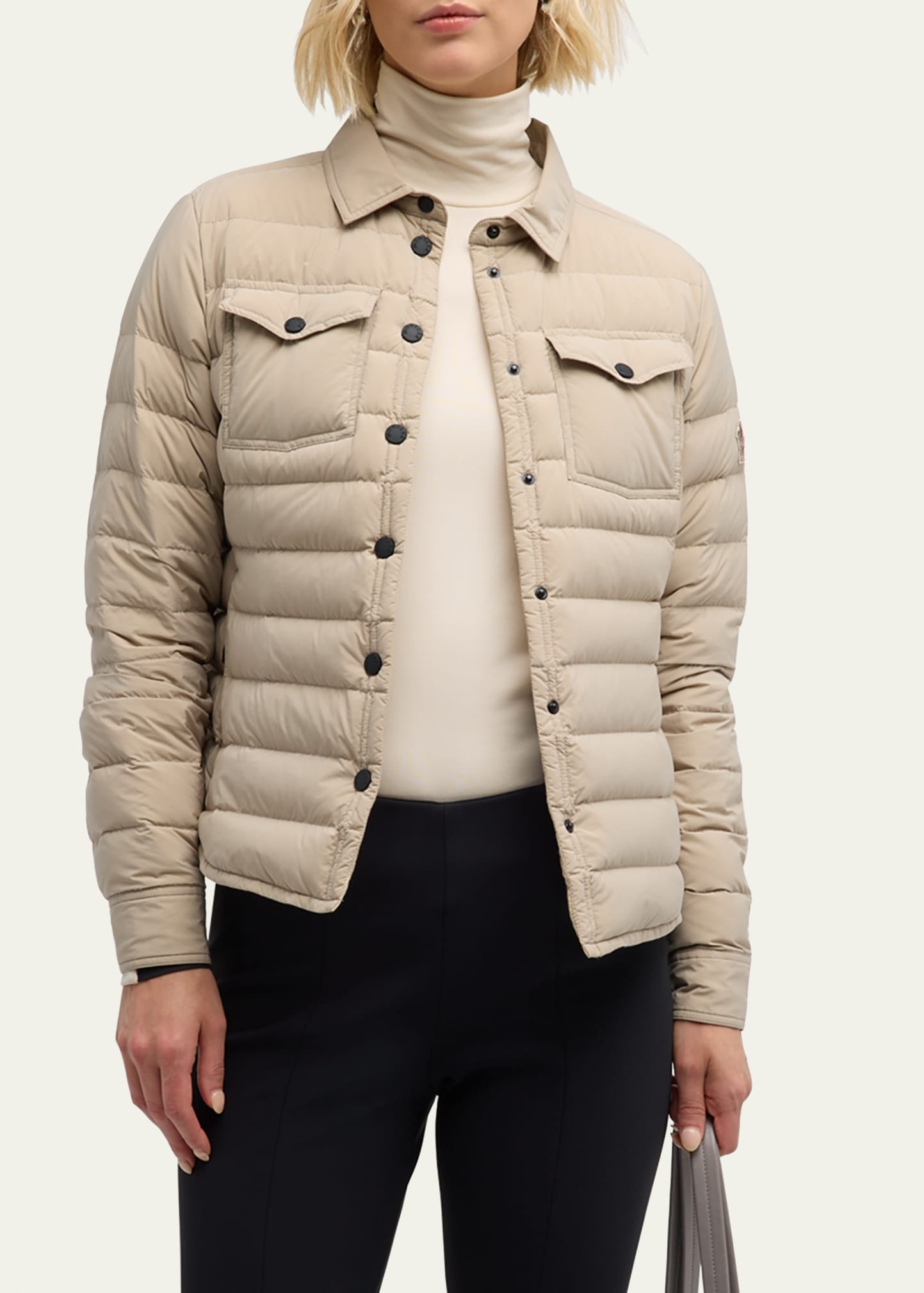 Rozes Puffer Shirt Jacket - 4