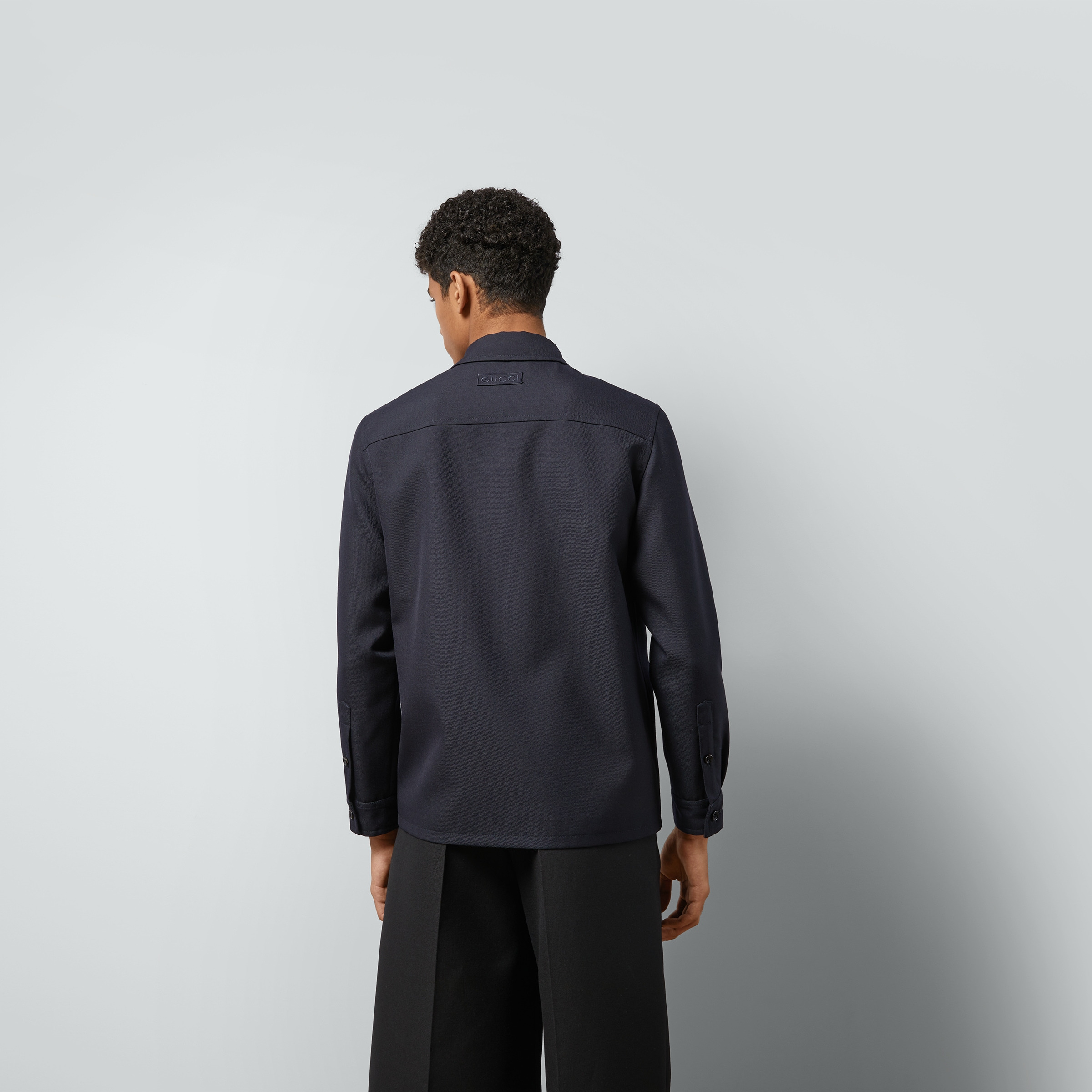 Wool twill jacket - 6