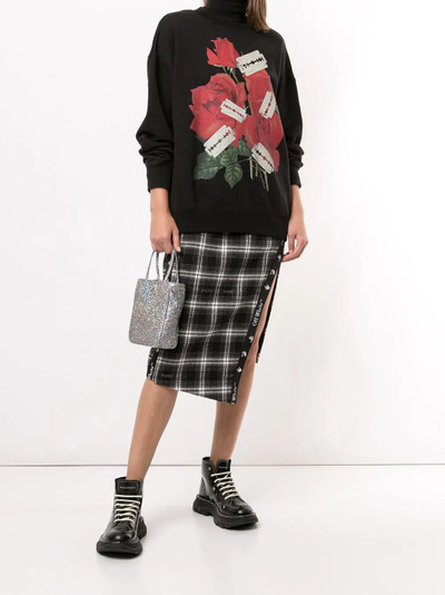 UNDERCOVER rose-print sweatshirt outlook