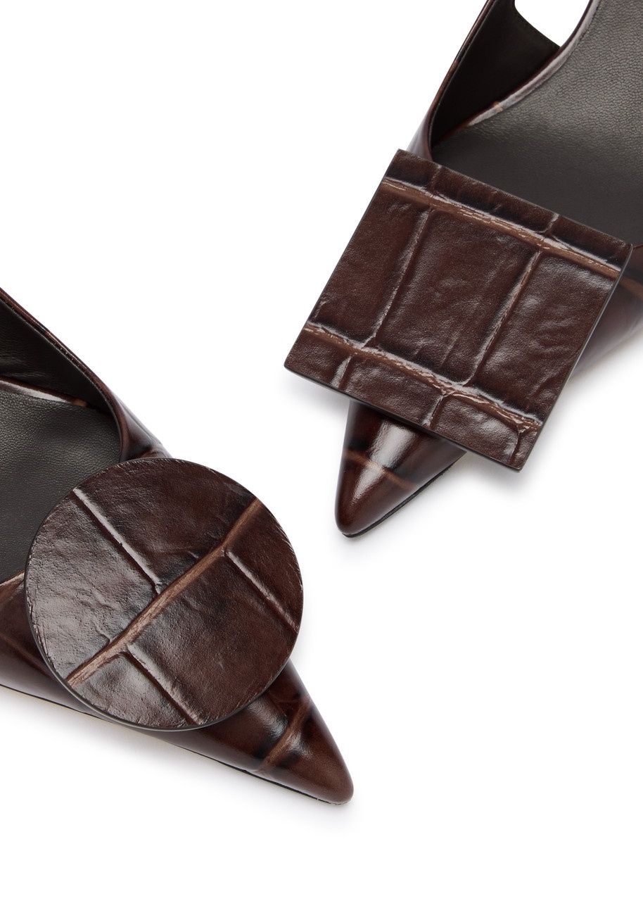 Jacquemus Les Slingbacks Duelo Leather Pumps - 3