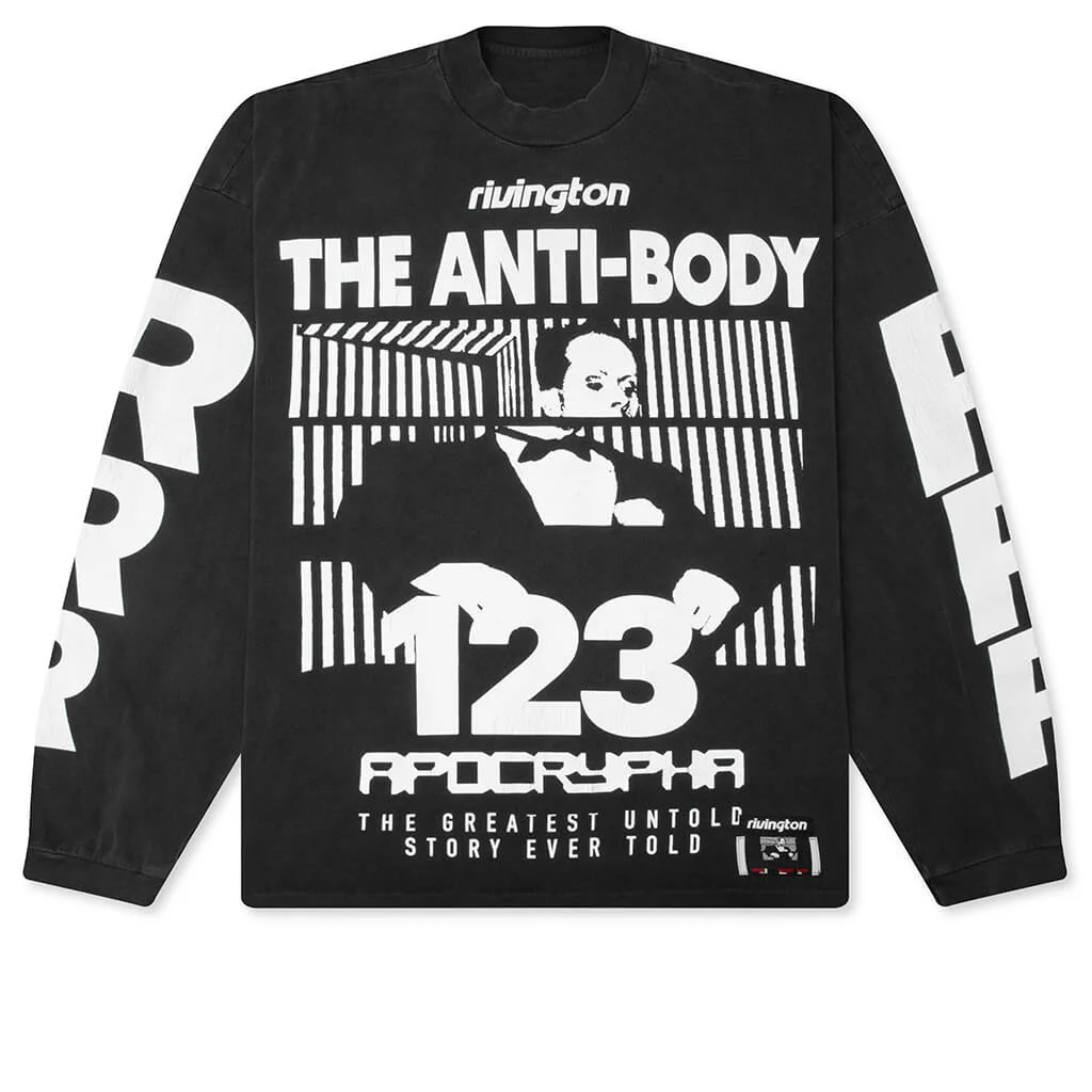 The Anti-body Vintage Ls Tee Black - 1