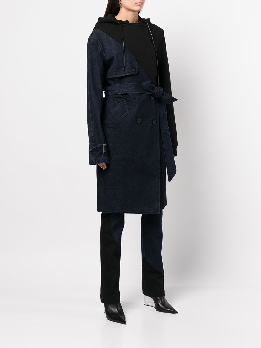 Belinda denim trench coat - 3