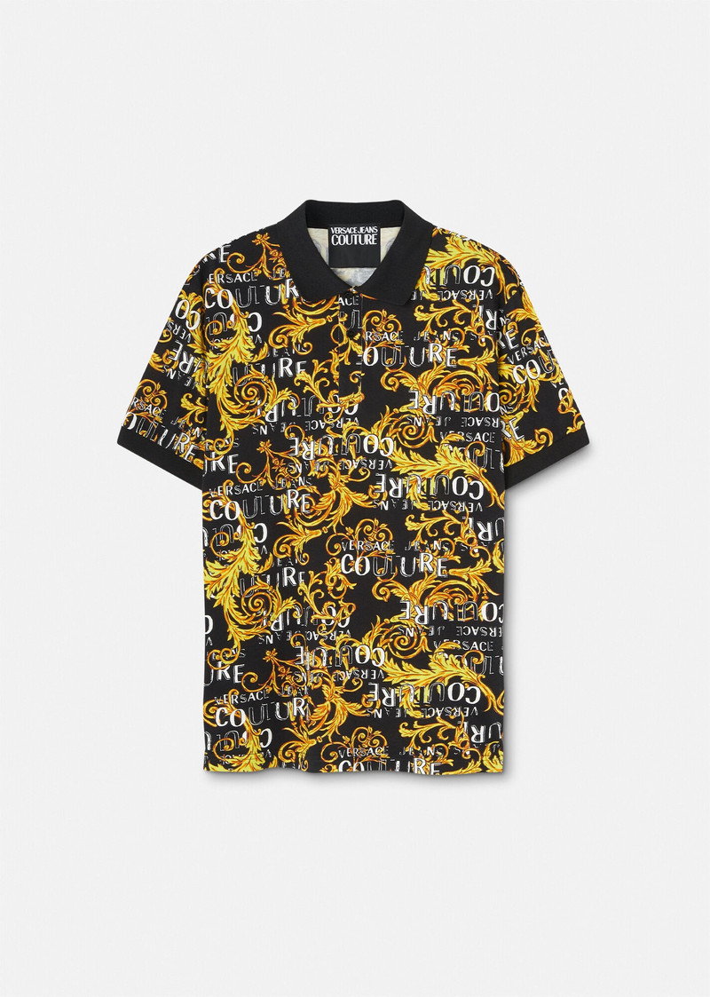 Logo Couture Polo Shirt - 1