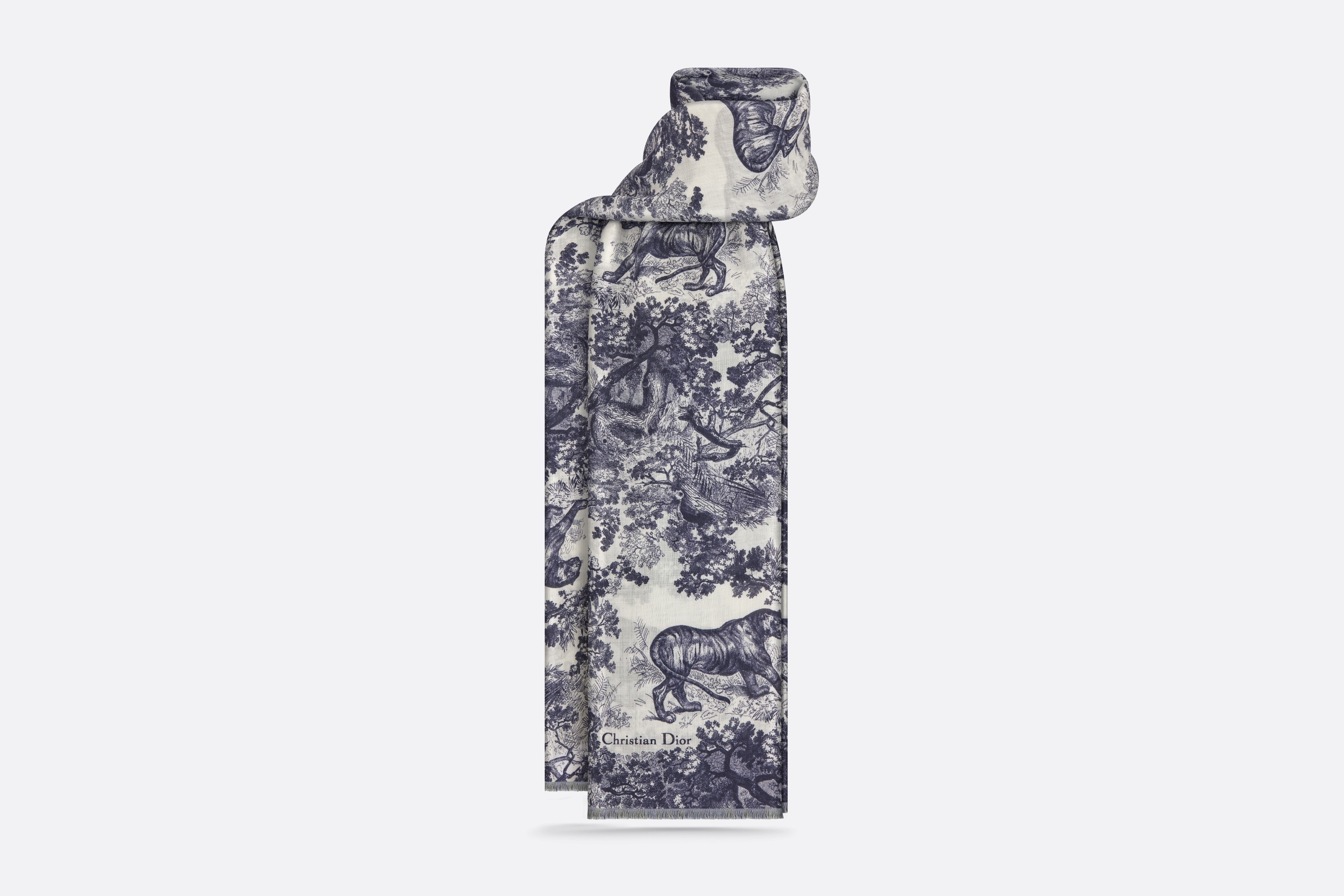 Toile de Jouy Sauvage Stole - 2