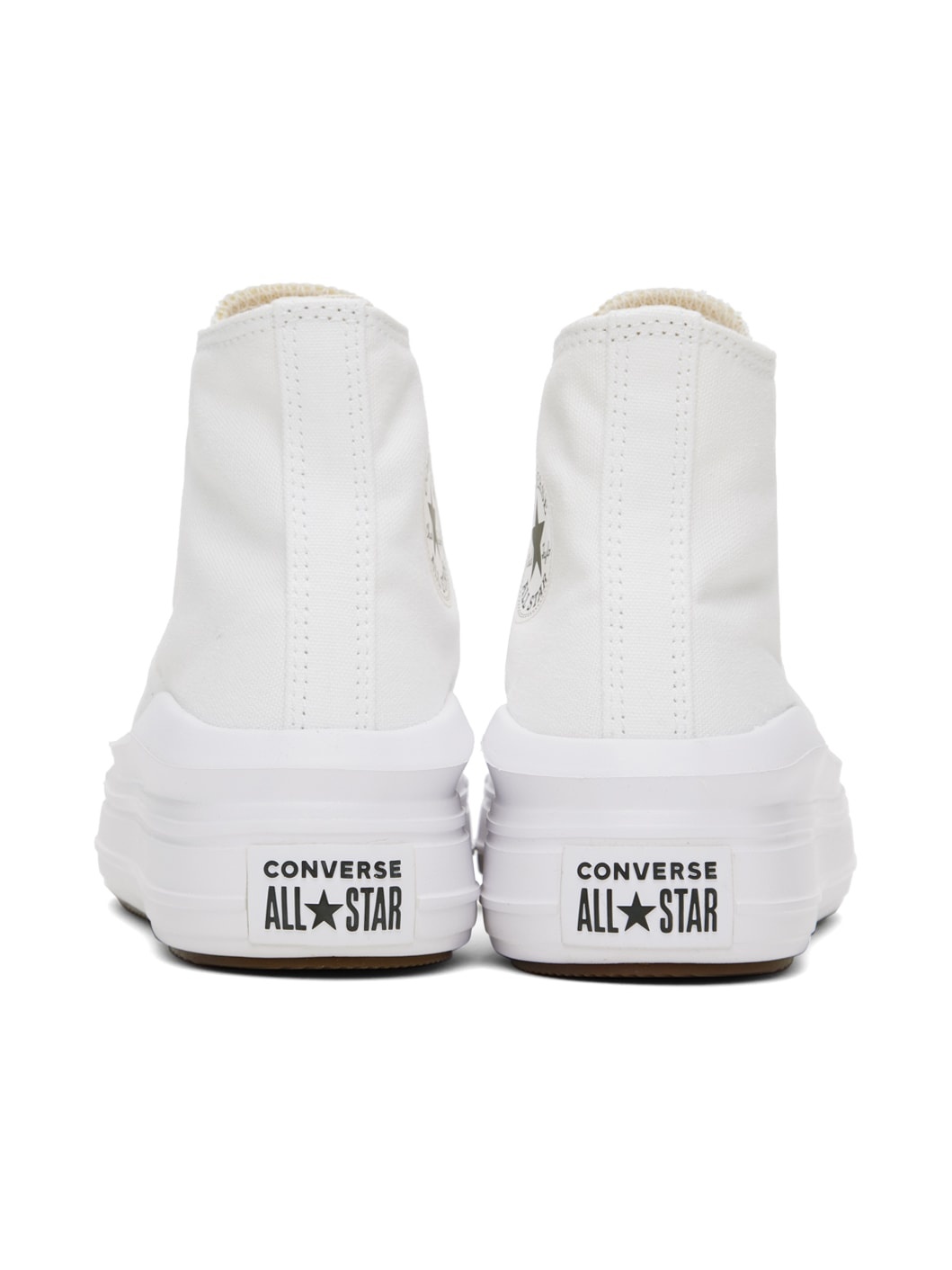 White Chuck Taylor All Star Move High Top Sneakers - 2