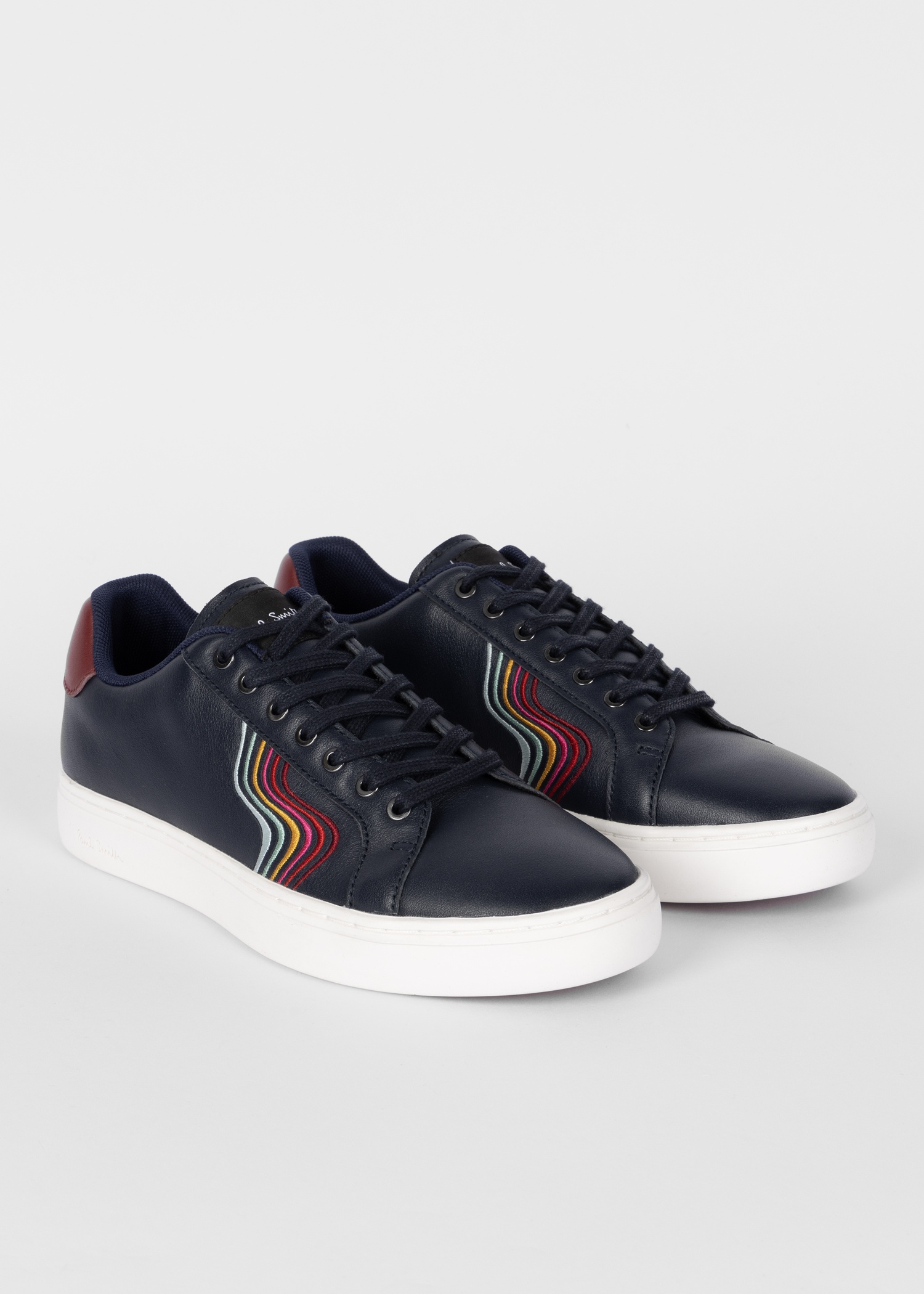 Women's Navy 'Lapin' Trainers - 2