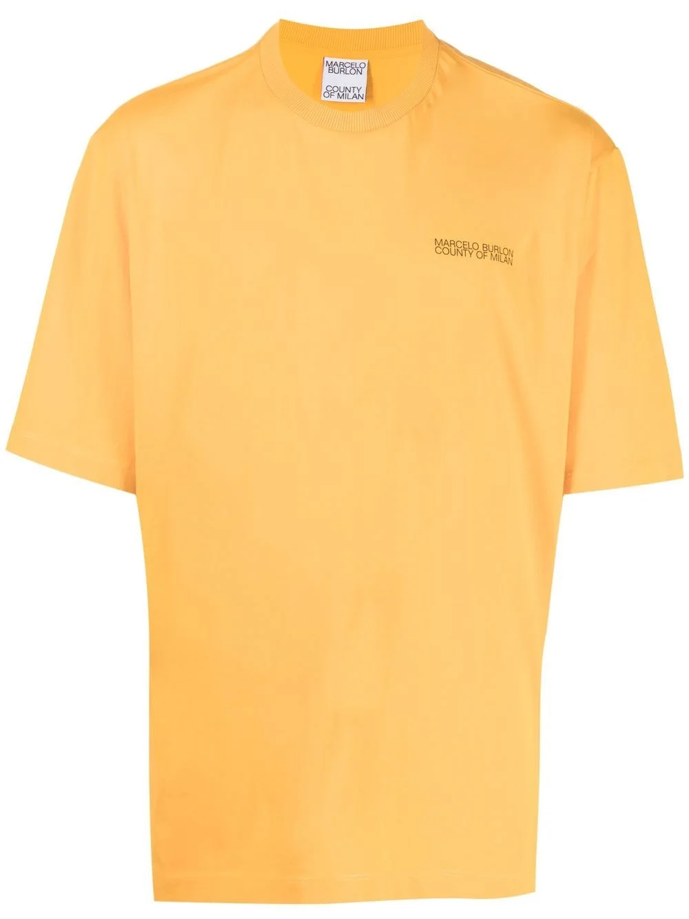 TEMPERA CROSS OVER T-SHIRT OCHER YELLOW - 1