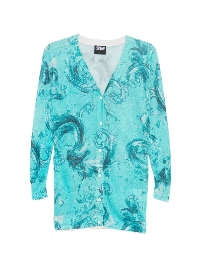 printed cardigan 1