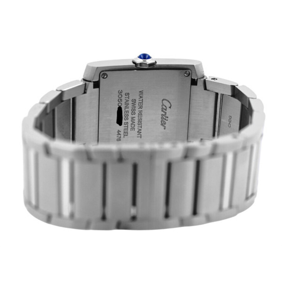 Pre-owned Cartier Tank Francaise Quartz Silver Dial Ladies Watch WSTA0074 - 4