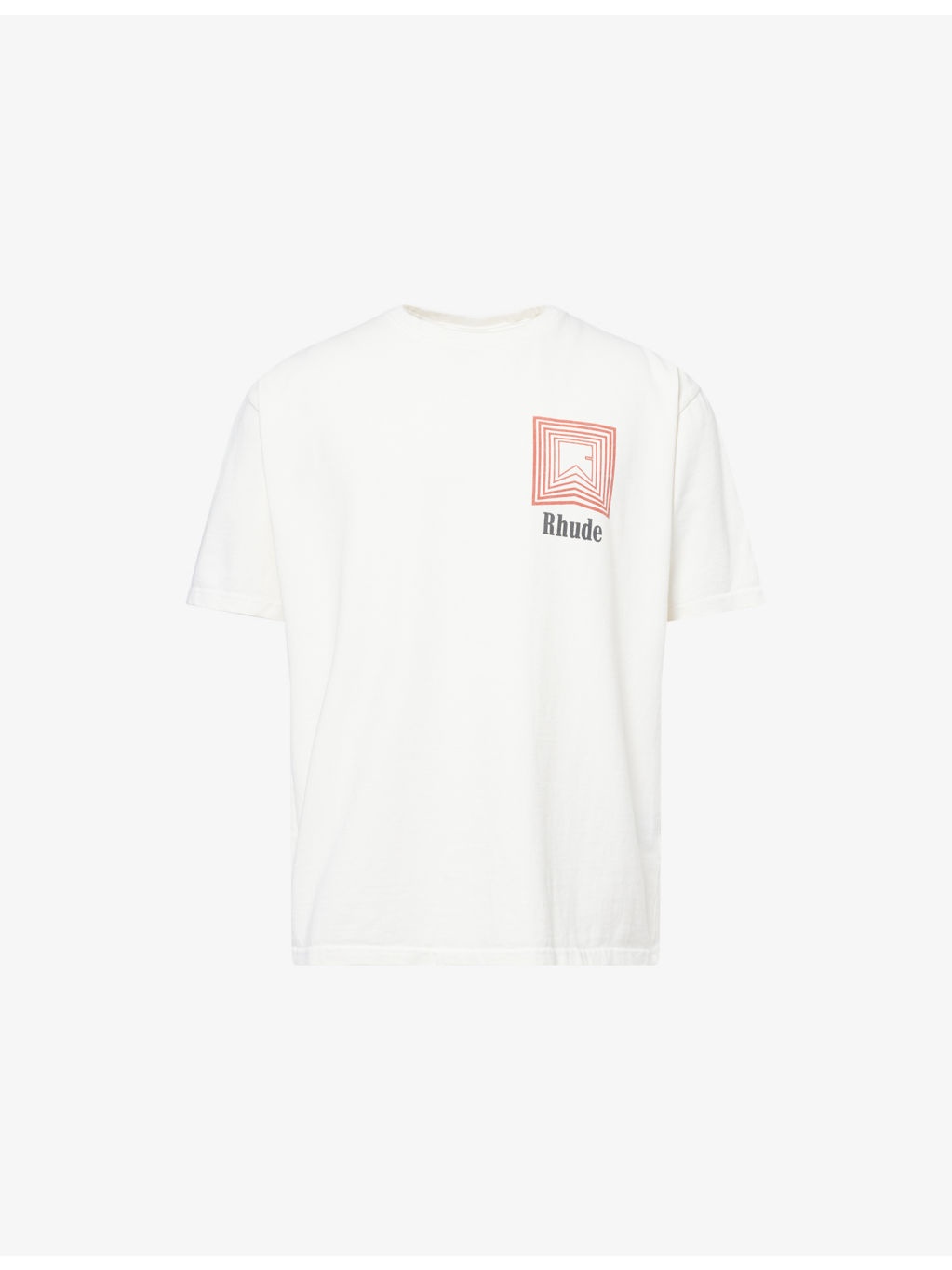 Chevron Logo-Print Cotton T-Shirt - 1