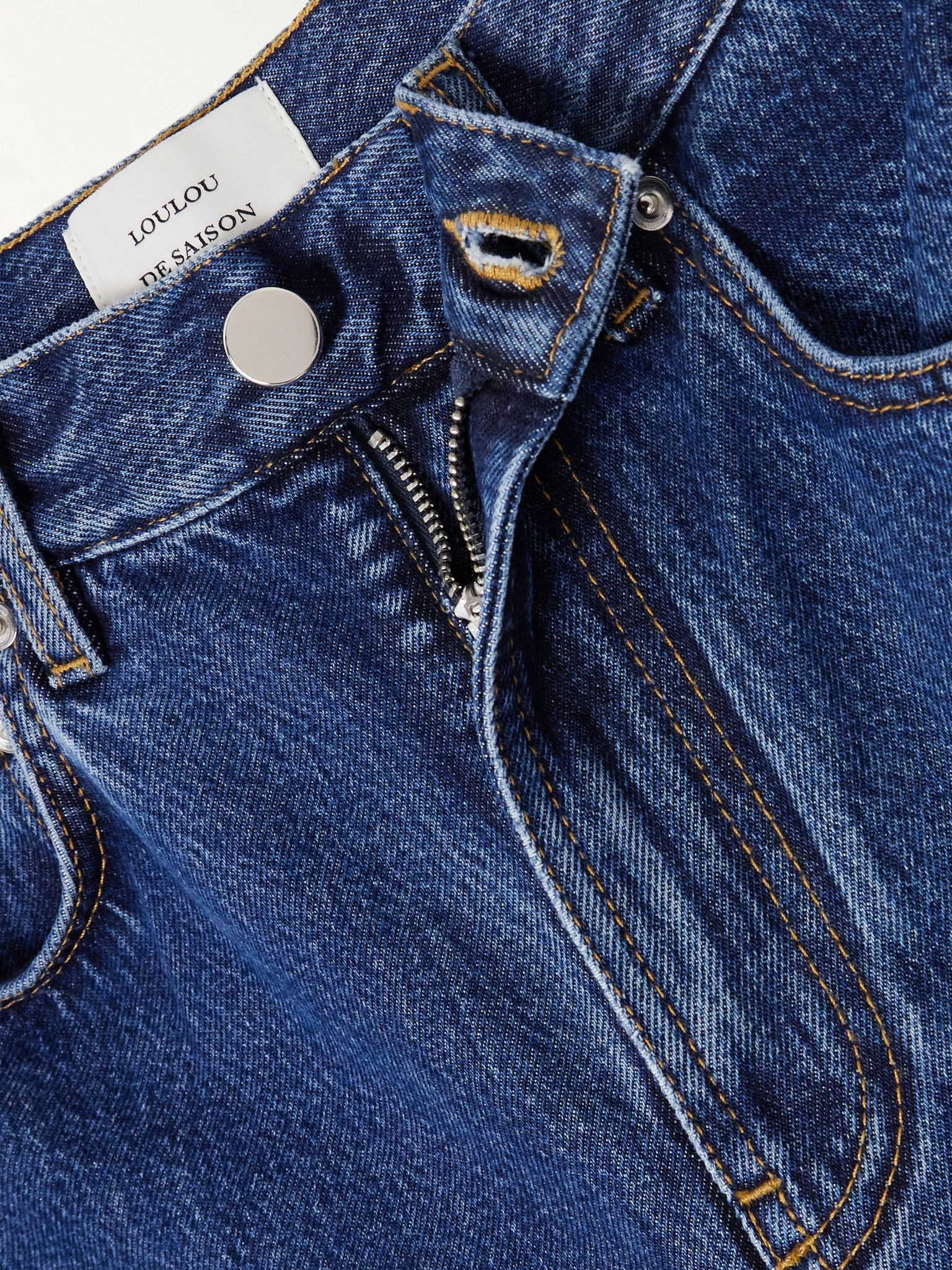Samur high-rise straight-leg jeans Mid denim - 5