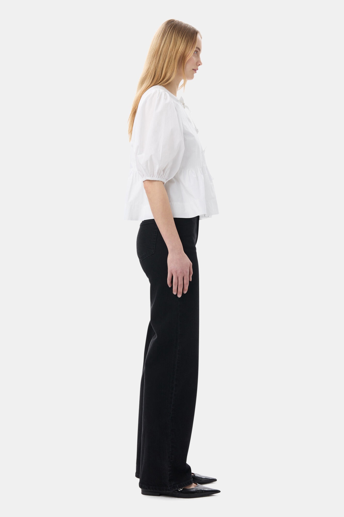 WASHED BLACK ANDI JEANS - 4