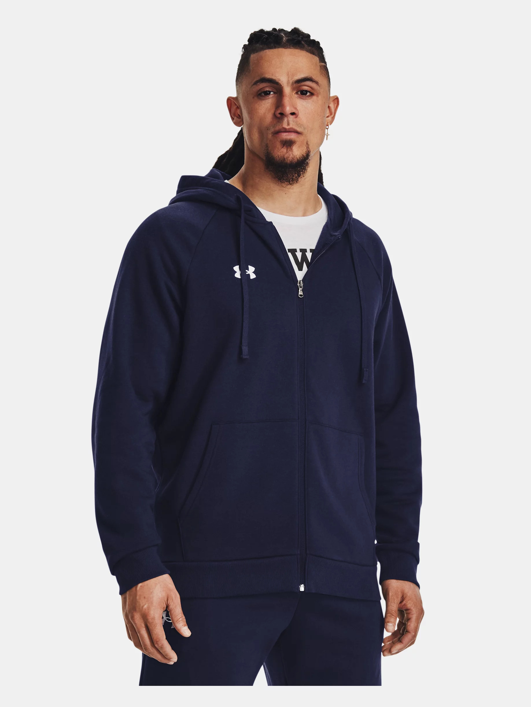 Men's UA Rival Fleece Full-Zip Hoodie - 2