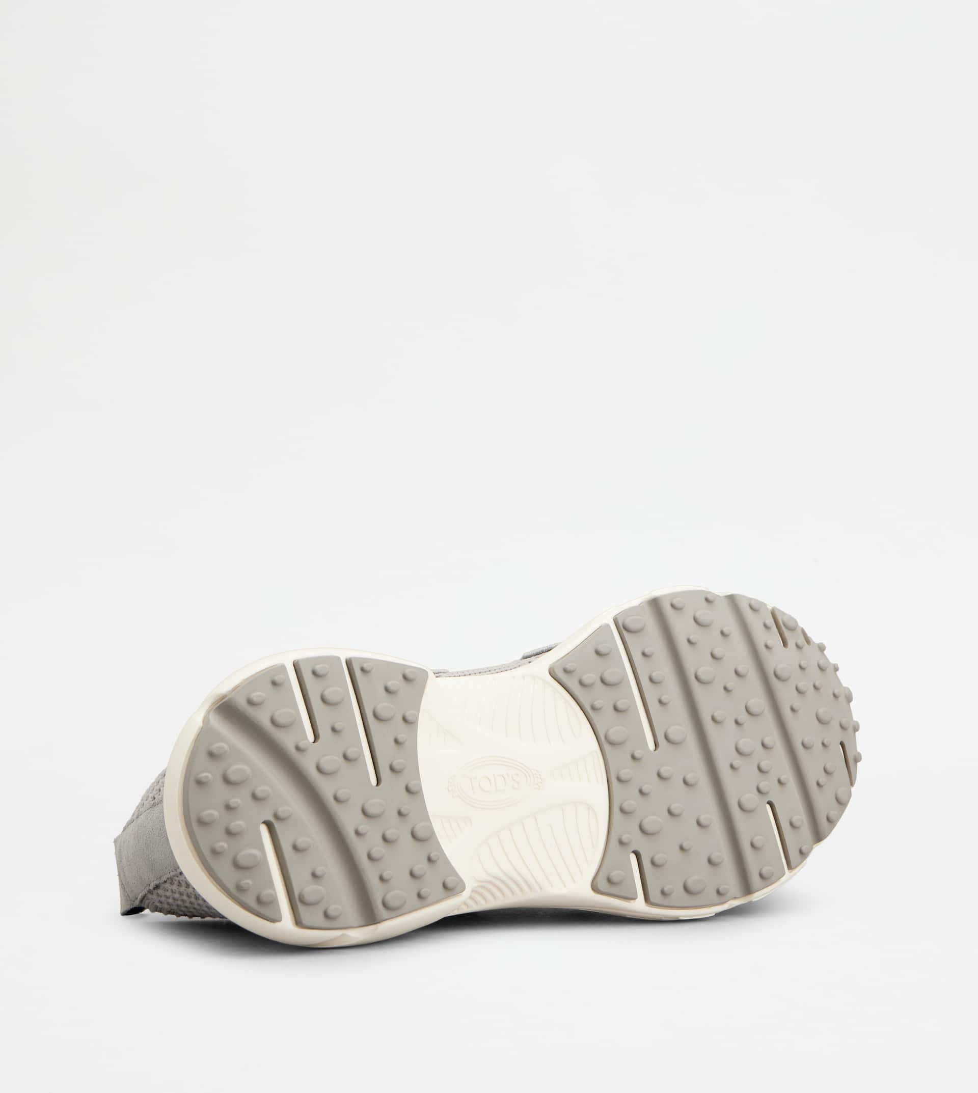 KATE SLIP-ON SNEAKERS IN FABRIC - GREY - 4