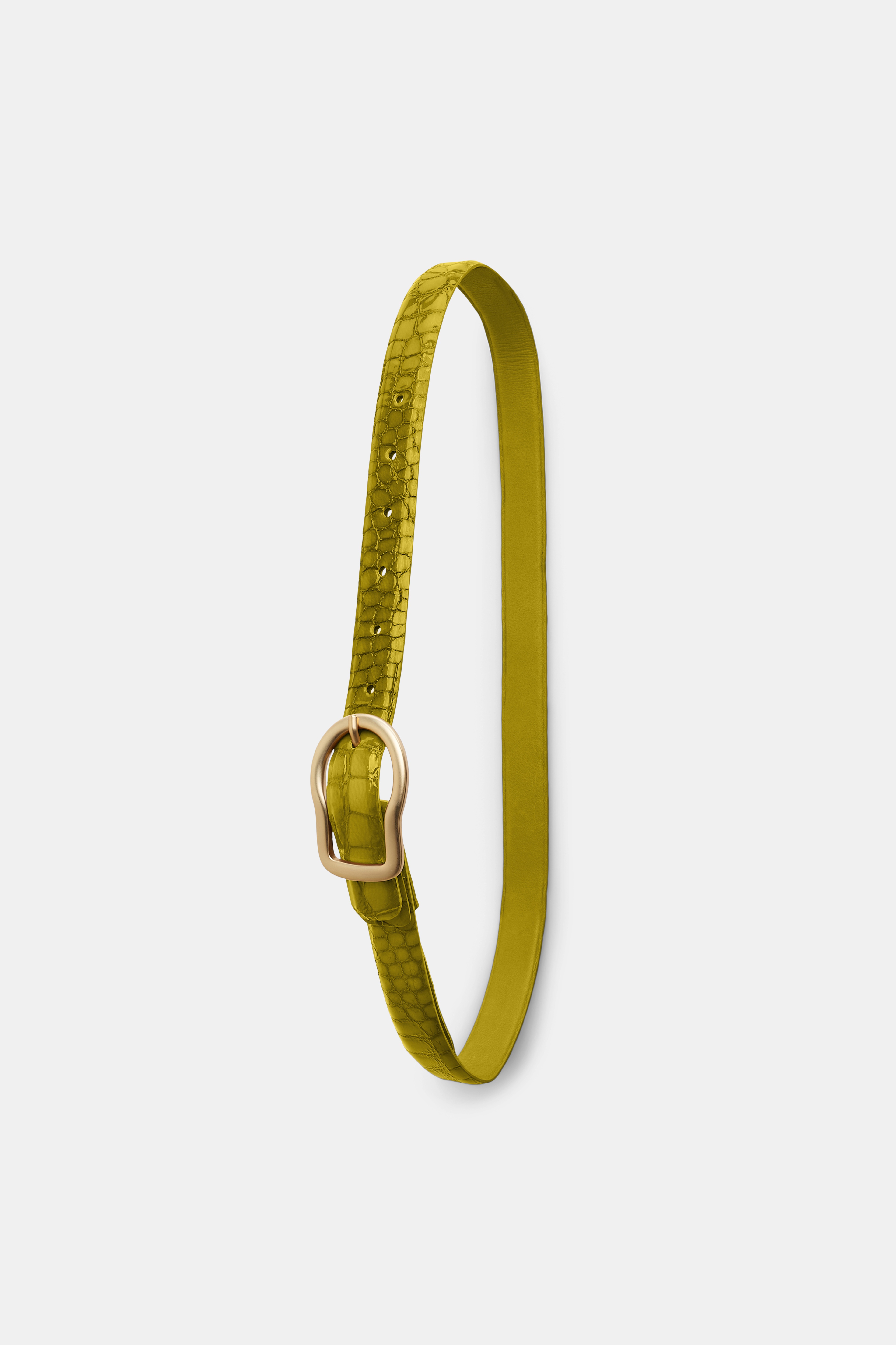 EXOTIC SHINE - Reversible belt - 7