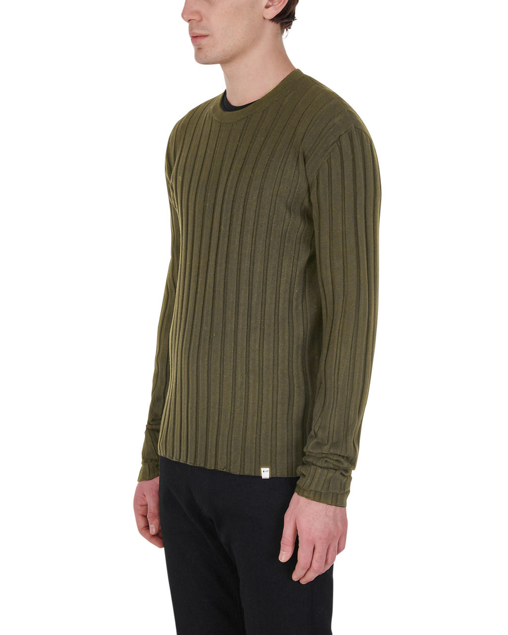 WIDE RIBBED KNIT SWEATER - 3