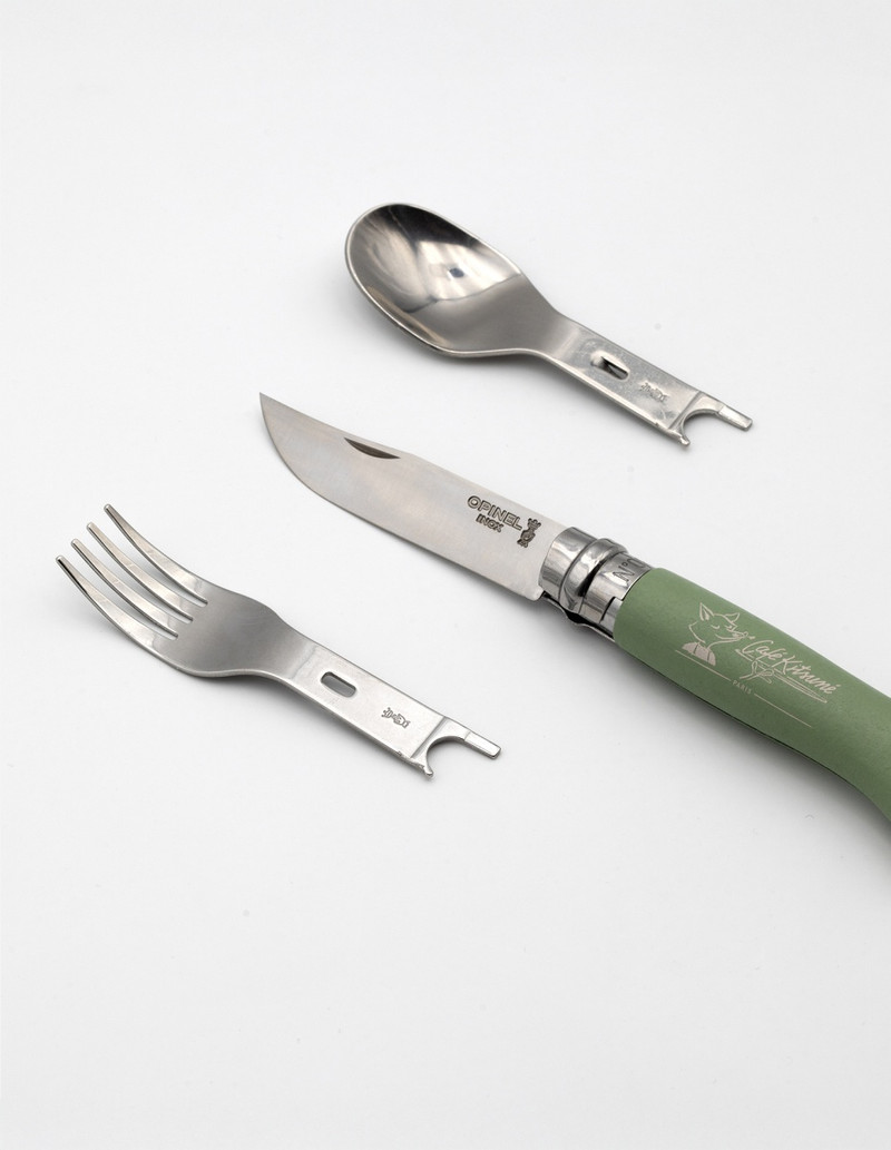Maison Kitsuné CAFE KITSUNE x OPINEL PICNIC SET outlook