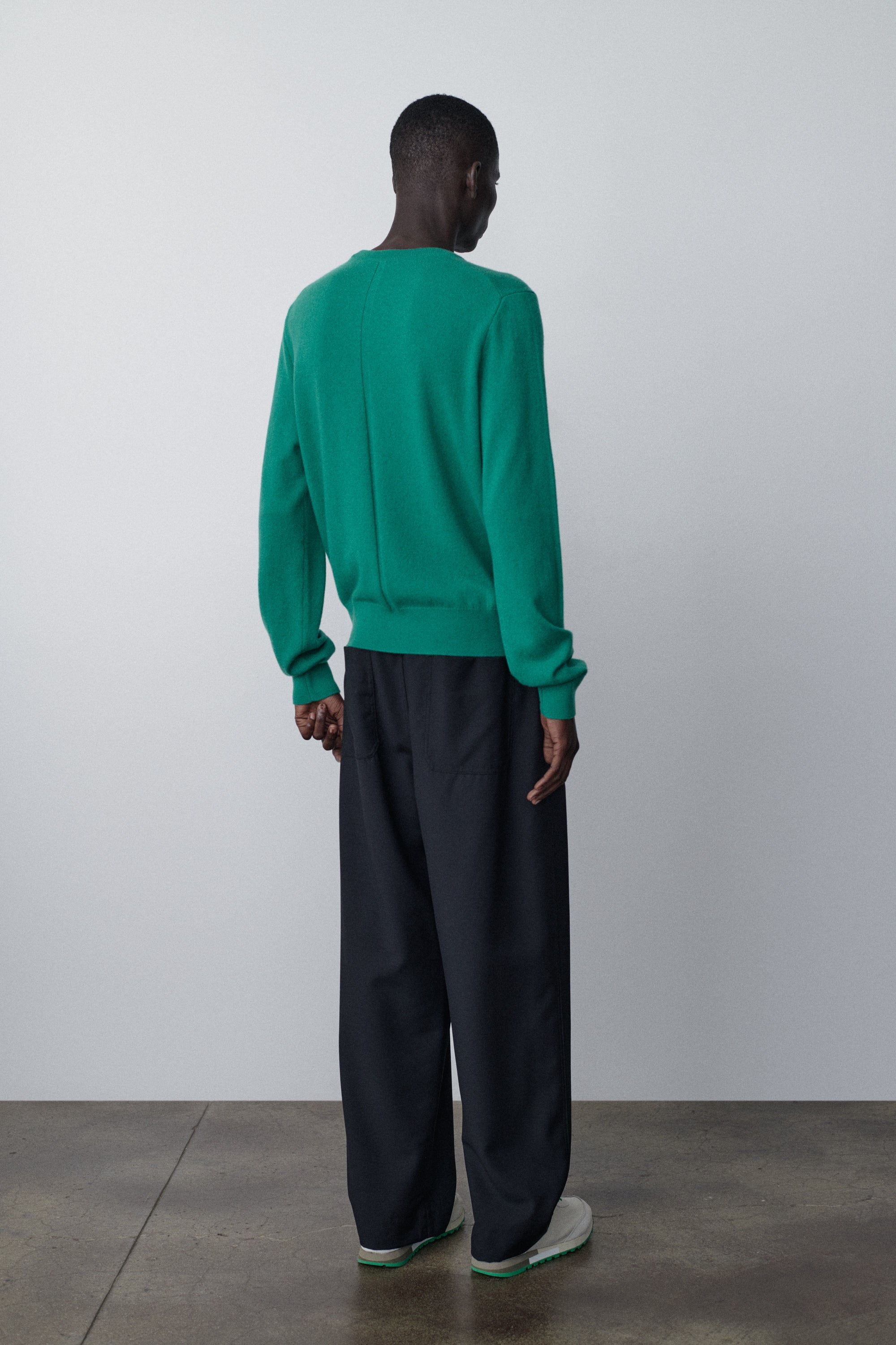 Kenzai Pant in Virgin Wool and Mohair - 4