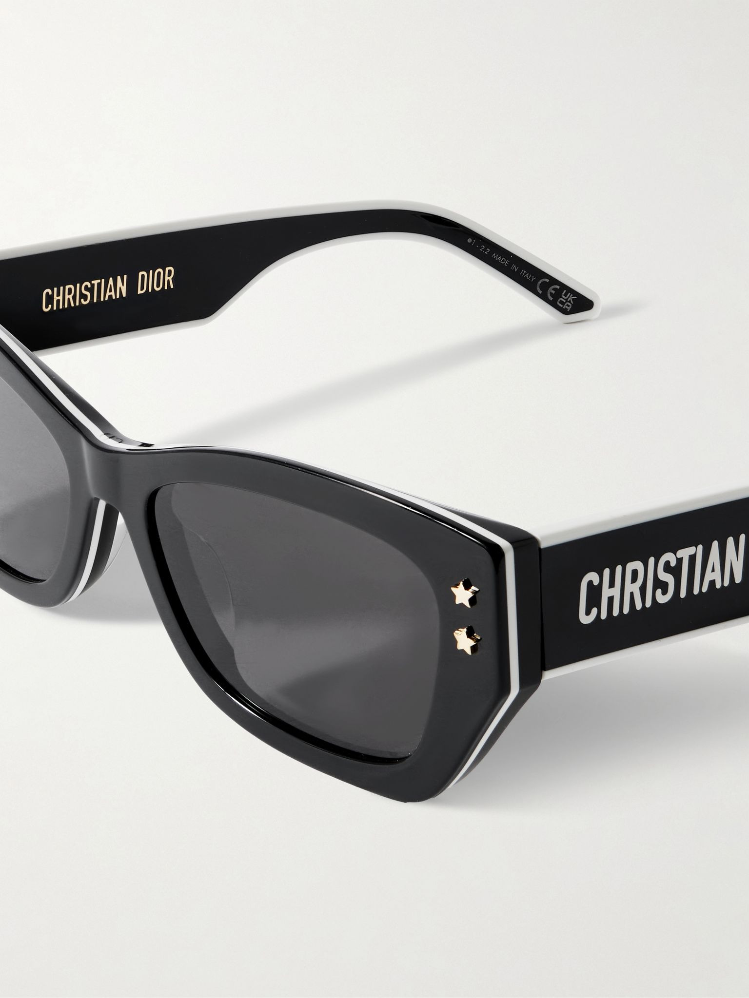 DiorPacific S2U rectangular-frame acetate sunglasses Black - 4