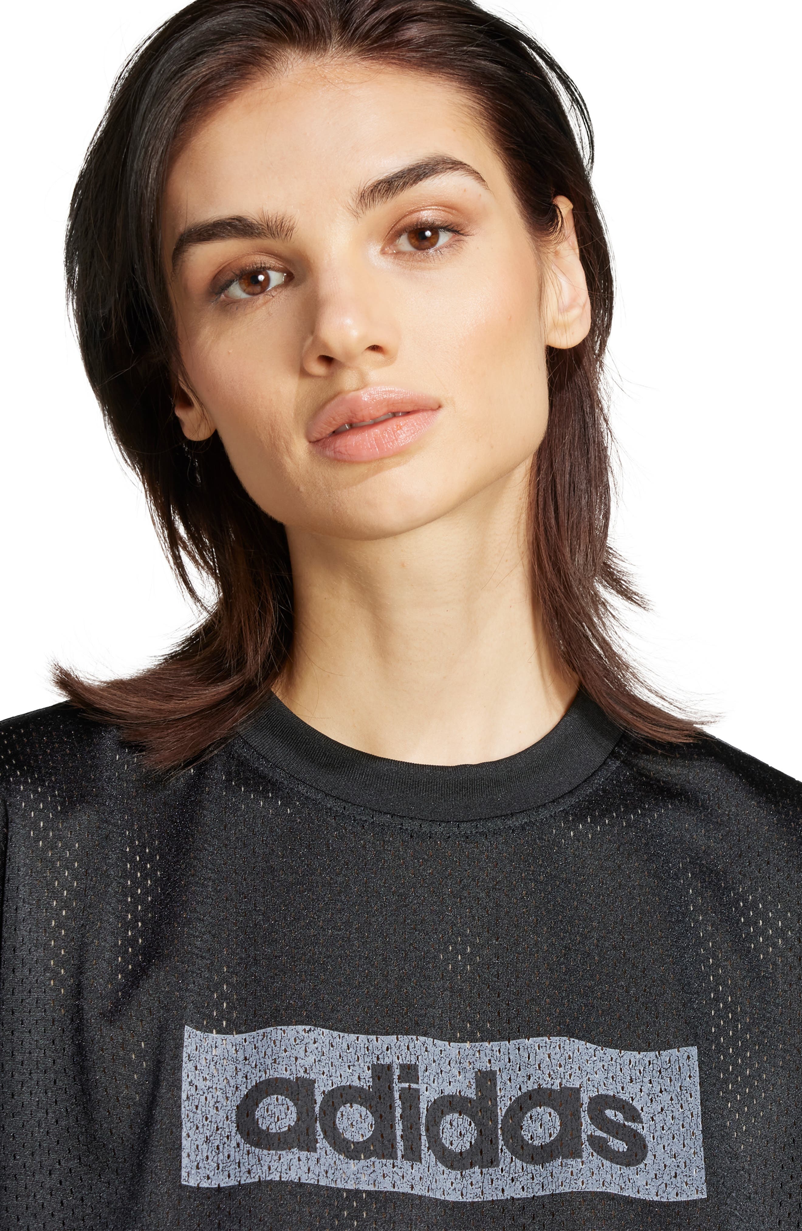 adidas Hockey Mesh Minidress in Black at Nordstrom - 6