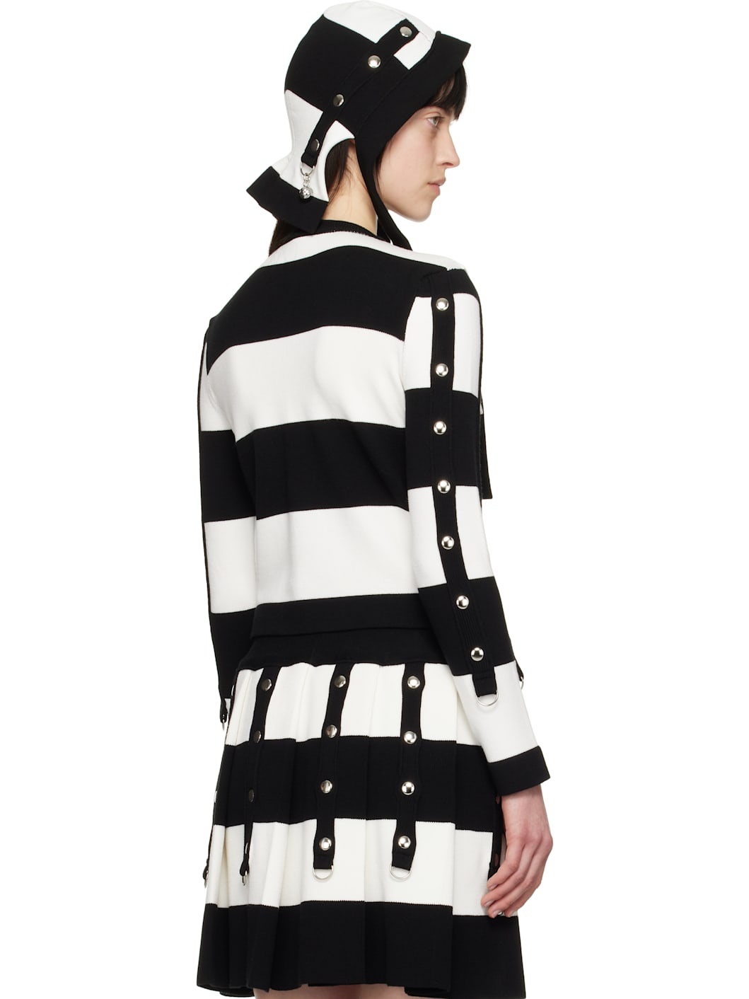 Black & White Kip Cardigan - 3
