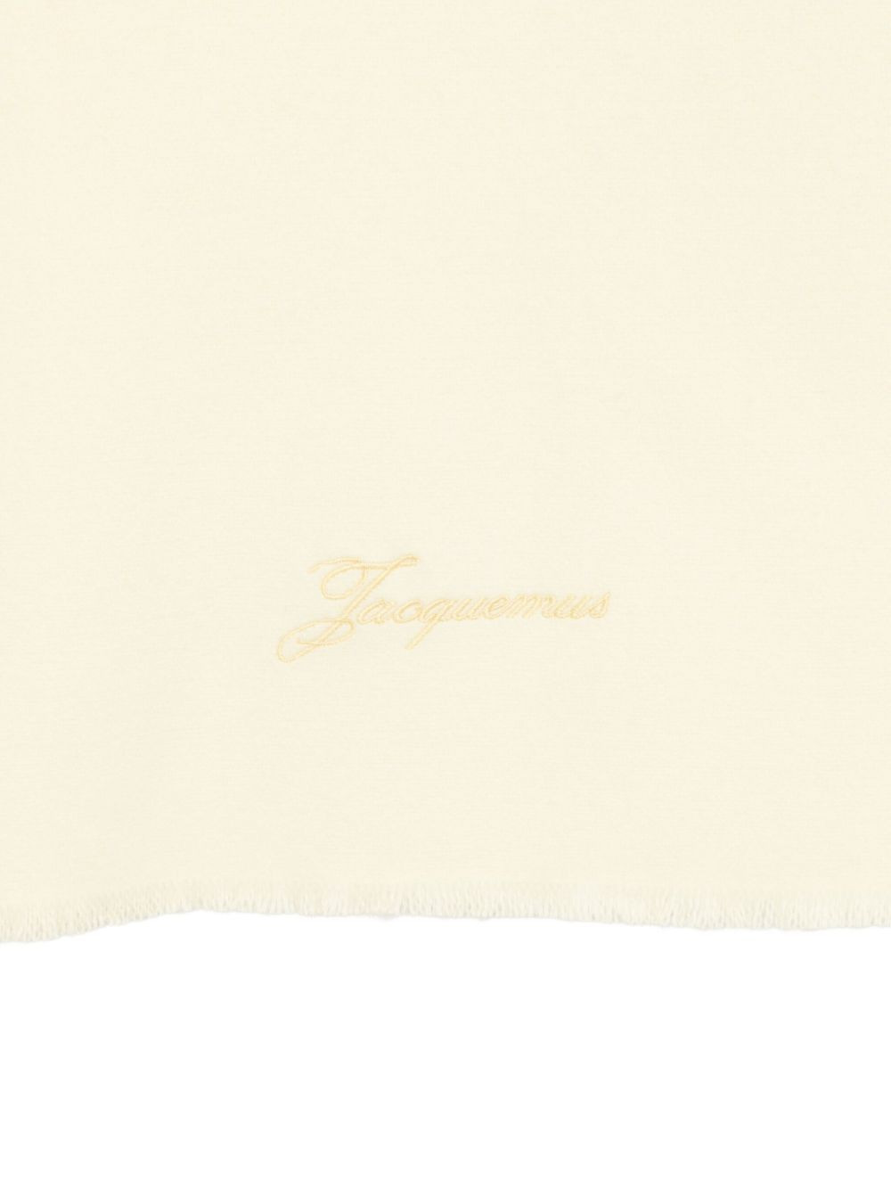 embroidered-edge scarf - 2