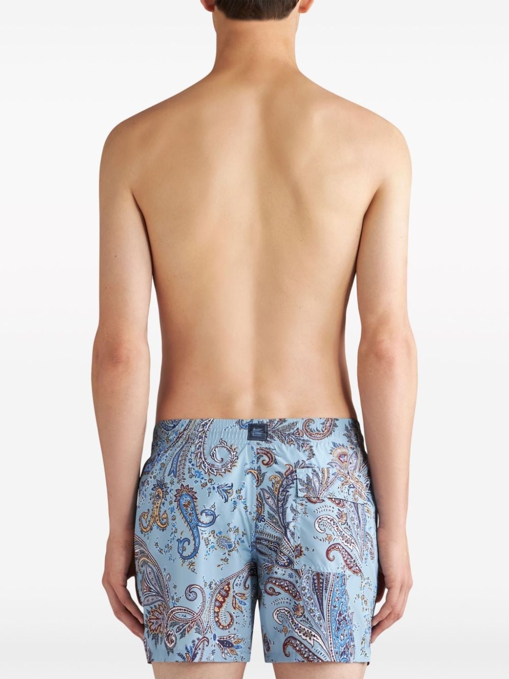 paisley-print swim shorts - 4