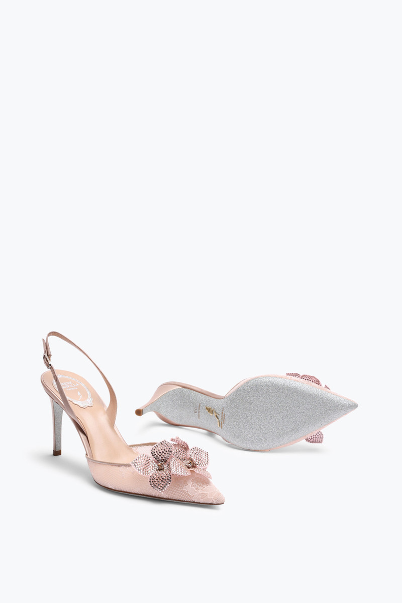 Floriane Powder Pink Slingback 80 6