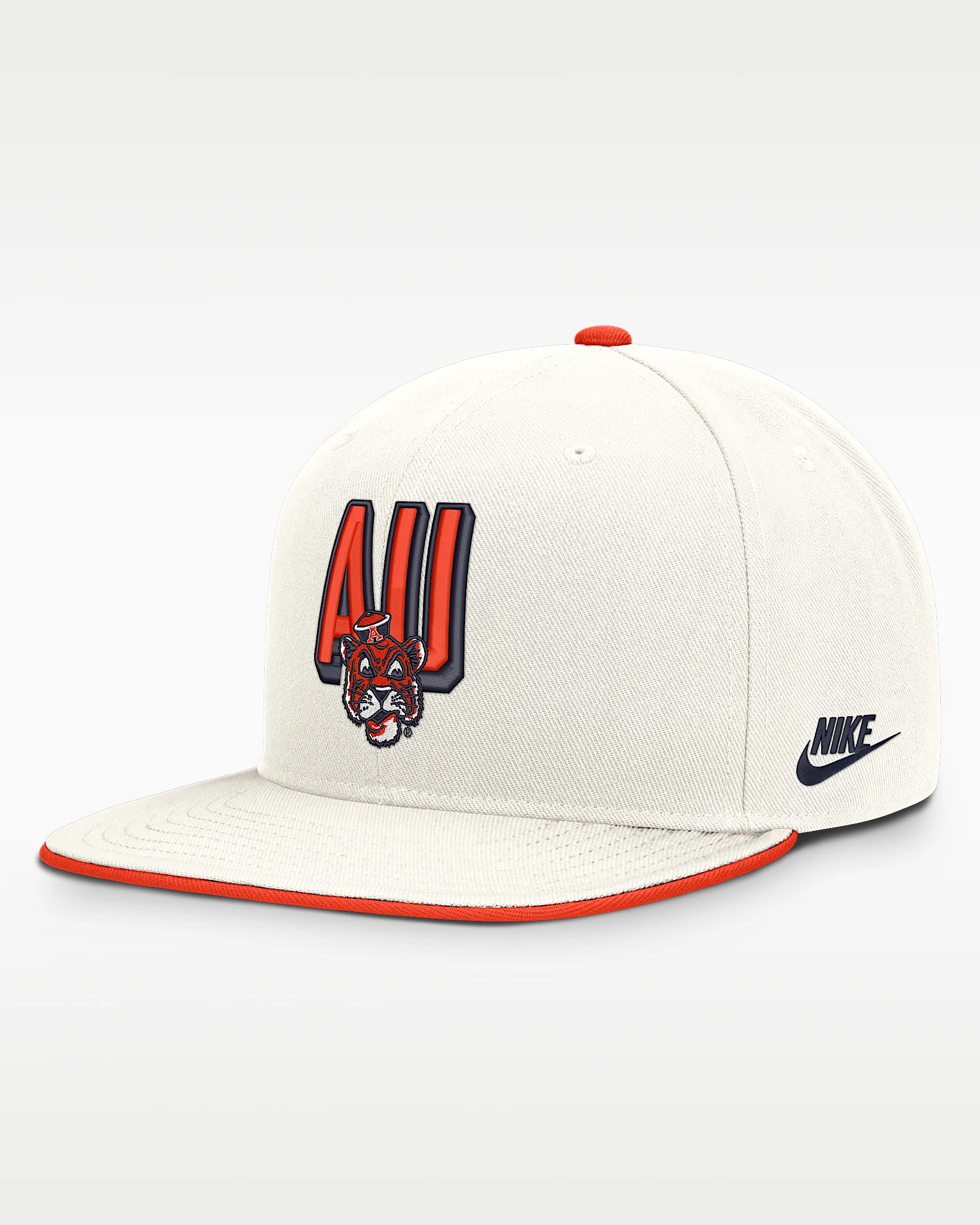 Auburn Legacy Letter & Mascot Pro Men's Nike Dri-FIT College Adjustable Hat - 1
