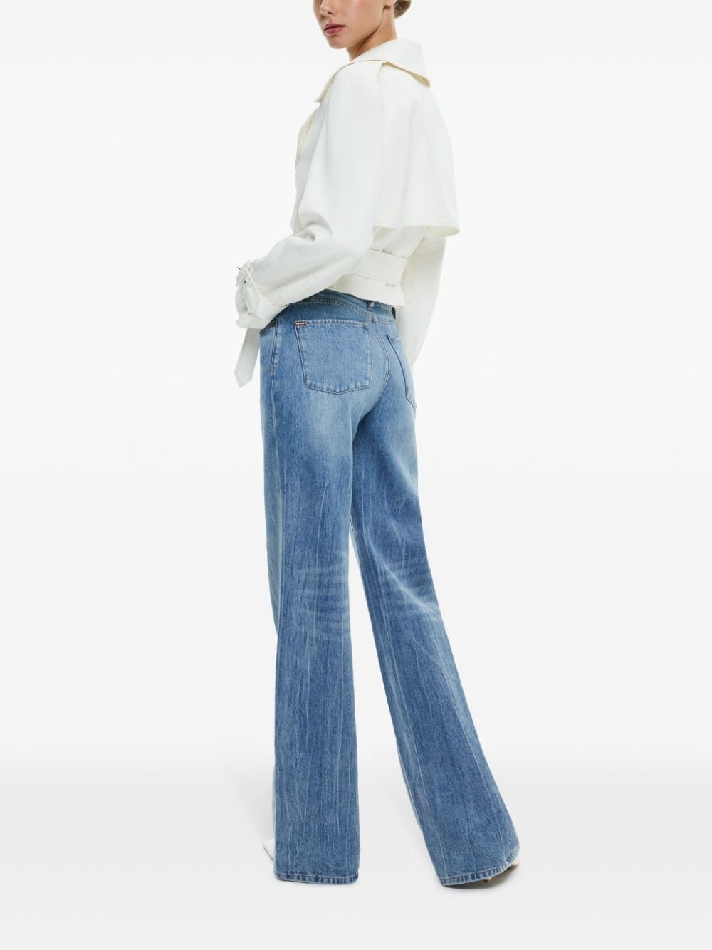 Keith cropped trench jacket - 4