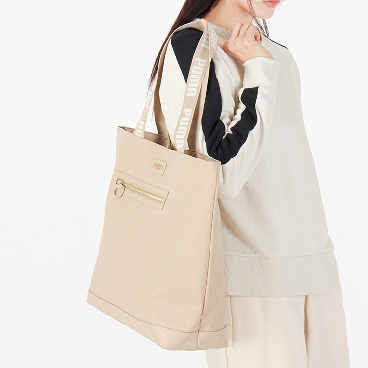 (WMNS) PUMA Prime Classic Shopper Handbag 'Beige' 078741-02 - 2
