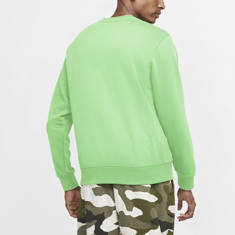 Nike Sportswear Club French Terry Sweatshirt Men Green  BV2667-376 - 4