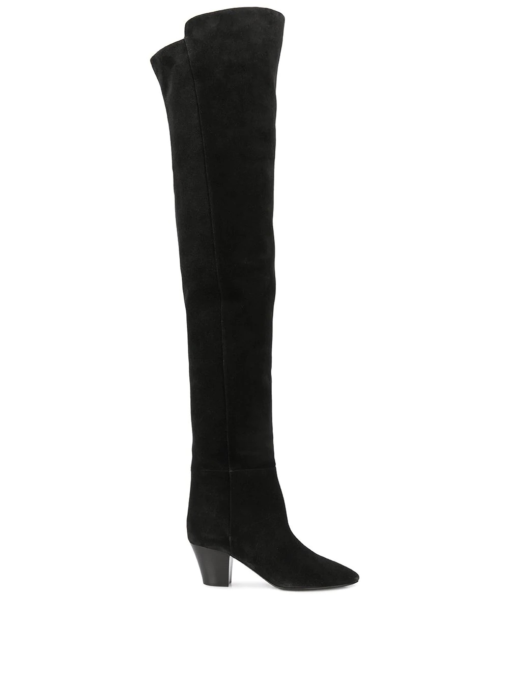 almond-toe knee-high boots - 1