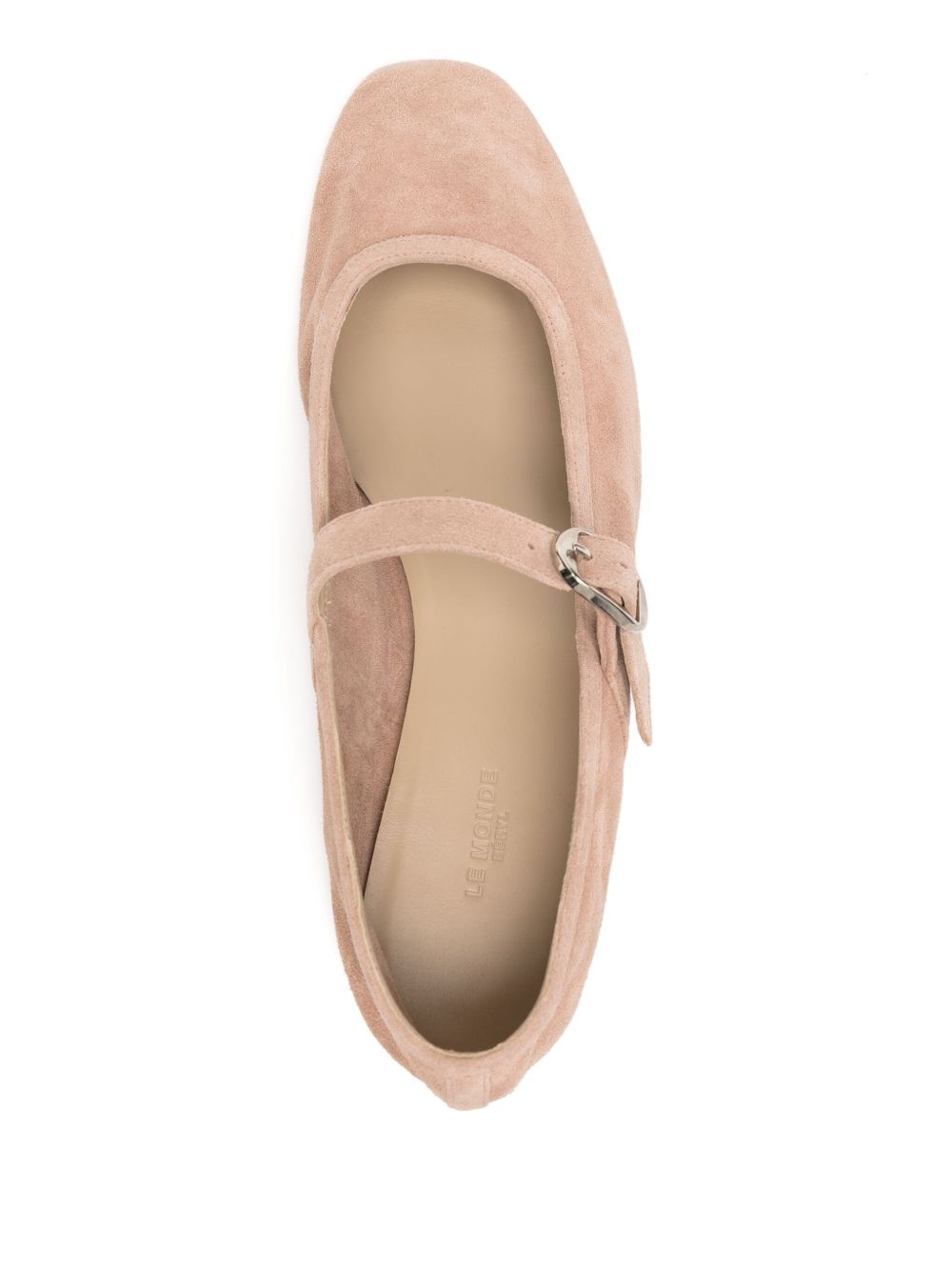 suede Mary Jane ballerina shoes - 4