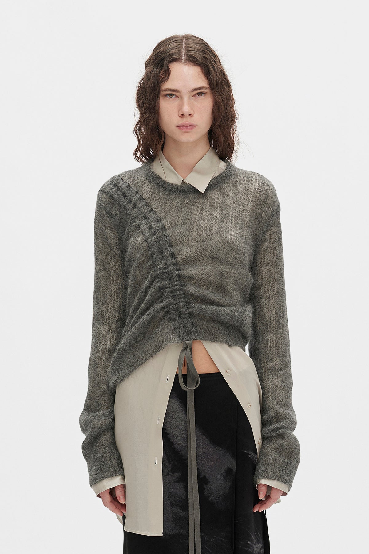 Zinaida Drawstring Sweater - 2