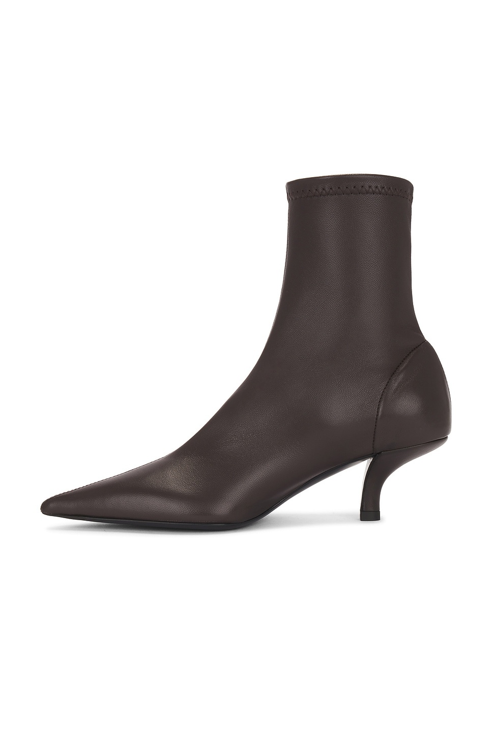 ★22-23AW新作★TheOpen Product★CALF LENGTH SOCK BOOTS Totême Heeled Sock Boot | forward | REVERSIBLE
