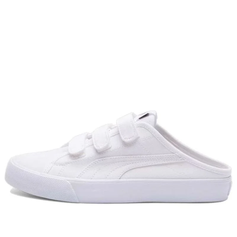 (WMNS) PUMA Bari Mule Sherpa Shoes 'White' 394289-01 - 1