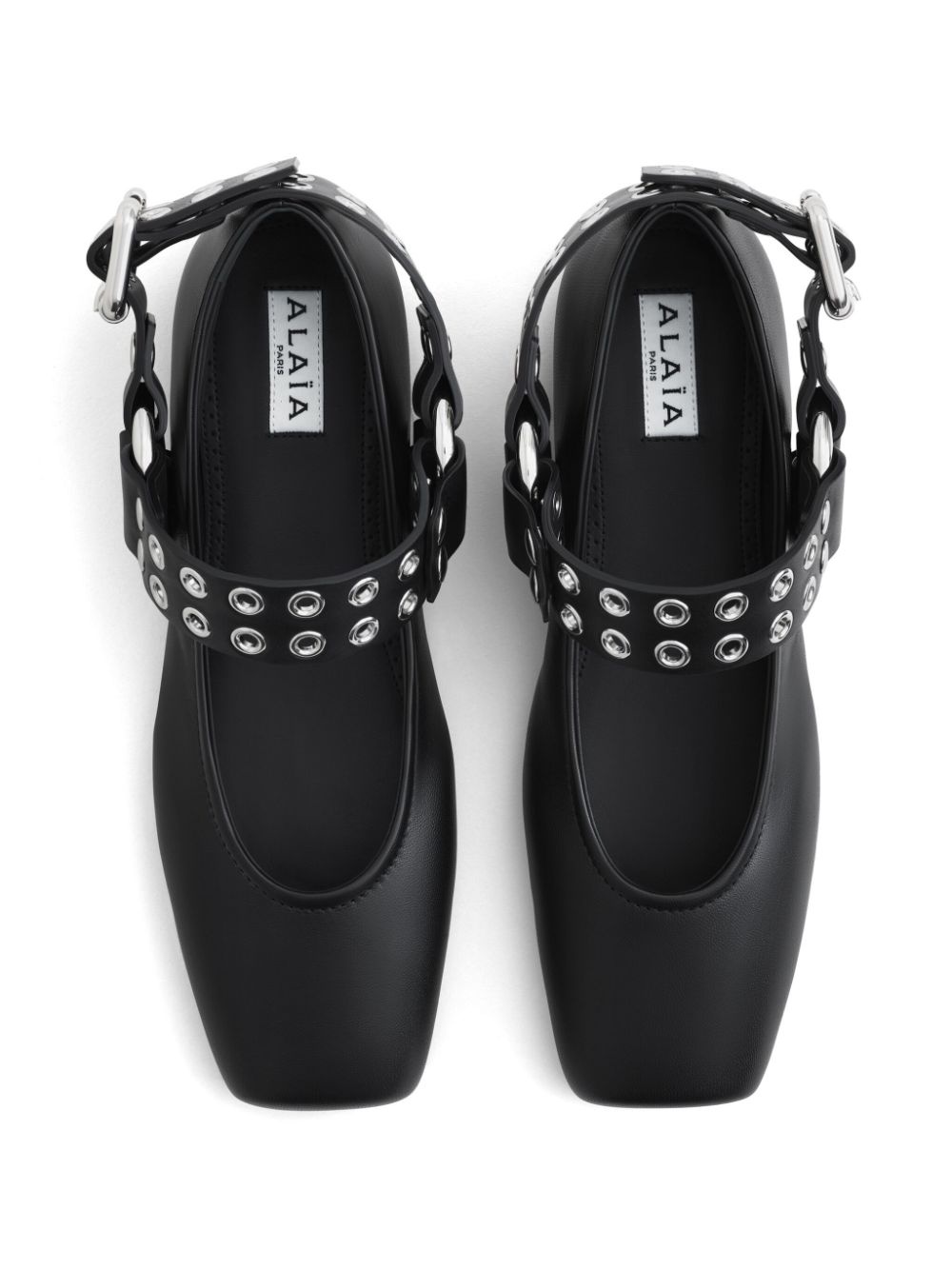 leather ballet flats - 3