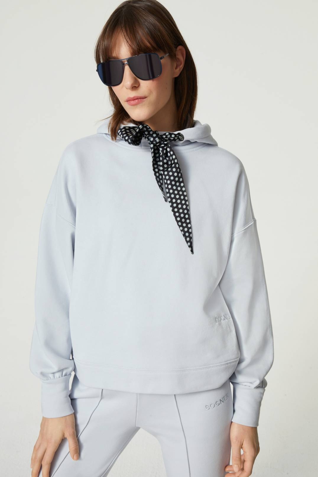 ROSALIE HOODIE IN LIGHT BLUE - 2