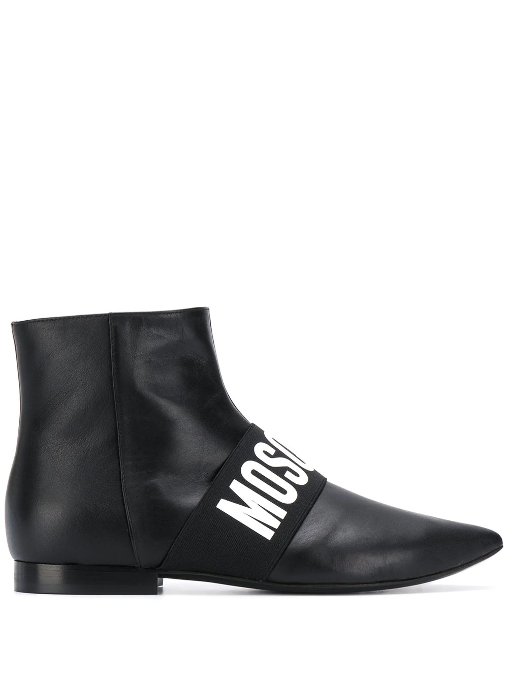 logo band ankle boots - 1